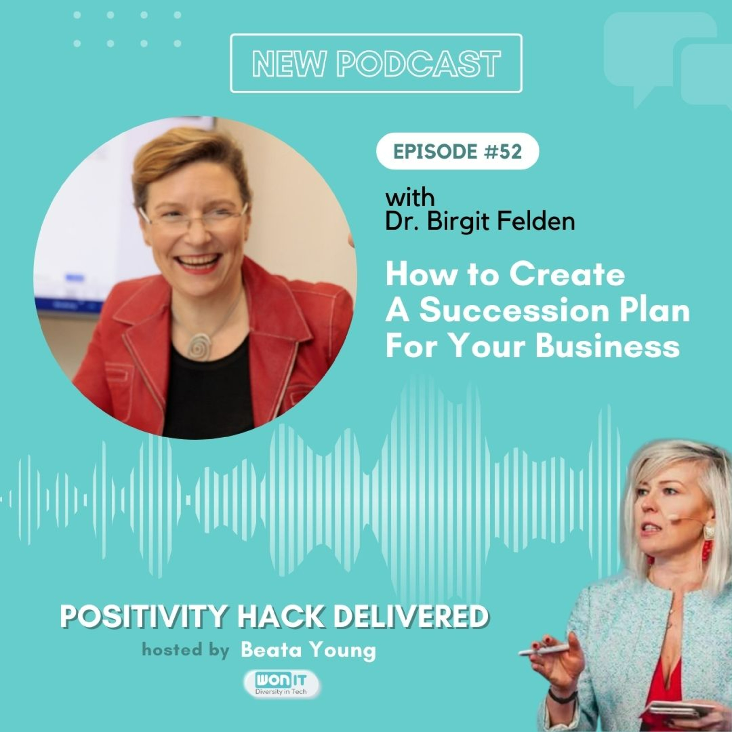 Positivity Hack Delivered Podcast by Women On IT