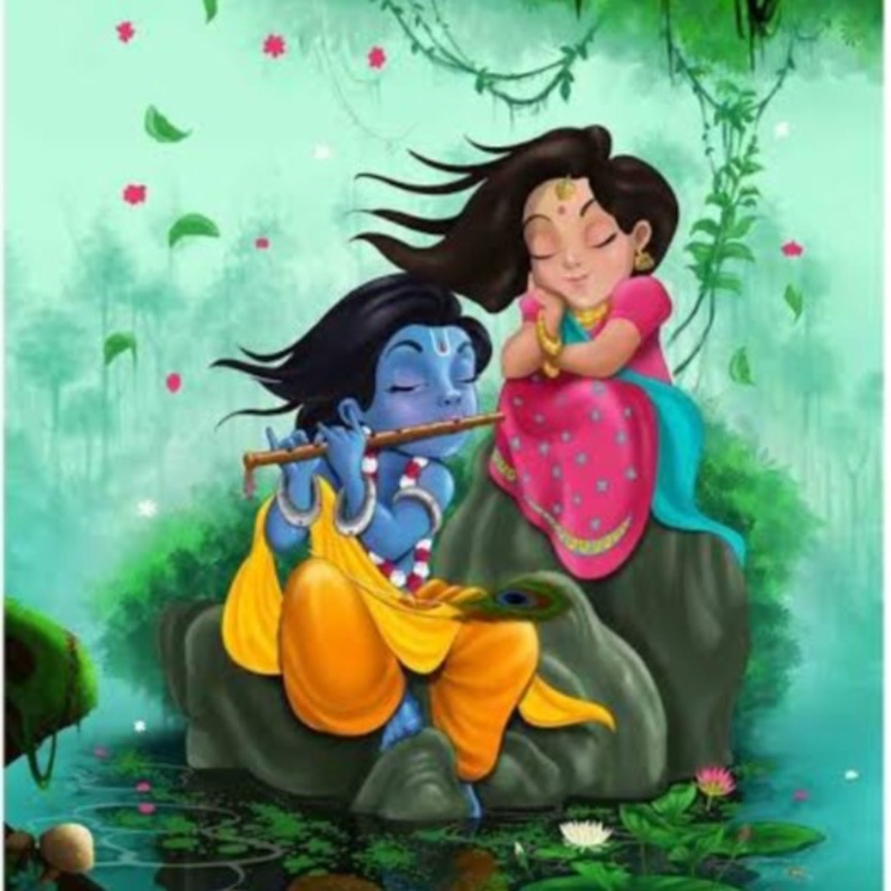 The pure love story of Radha Krishna 🦚 episode artwork