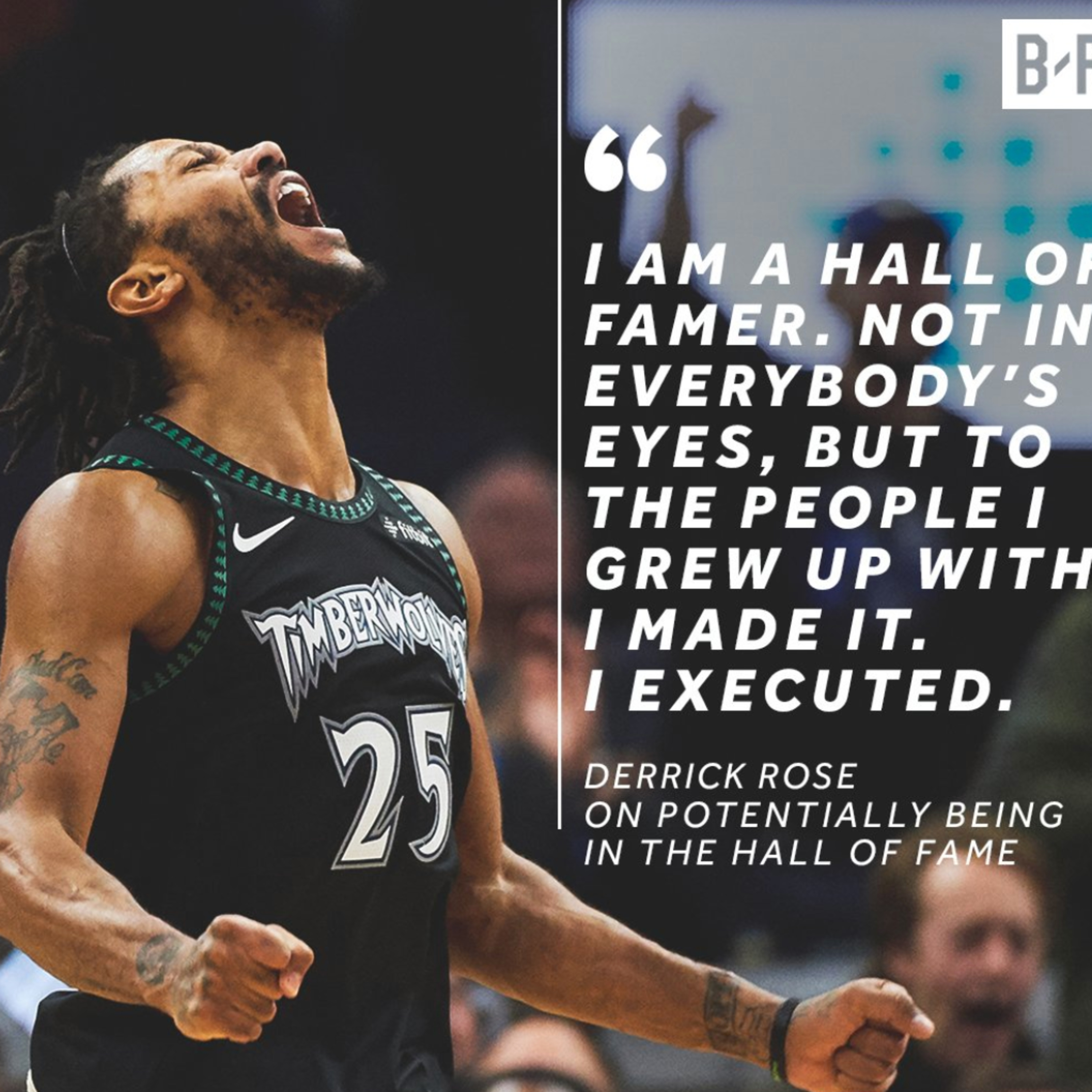 Derrick Rose Hall of Fame  episode artwork