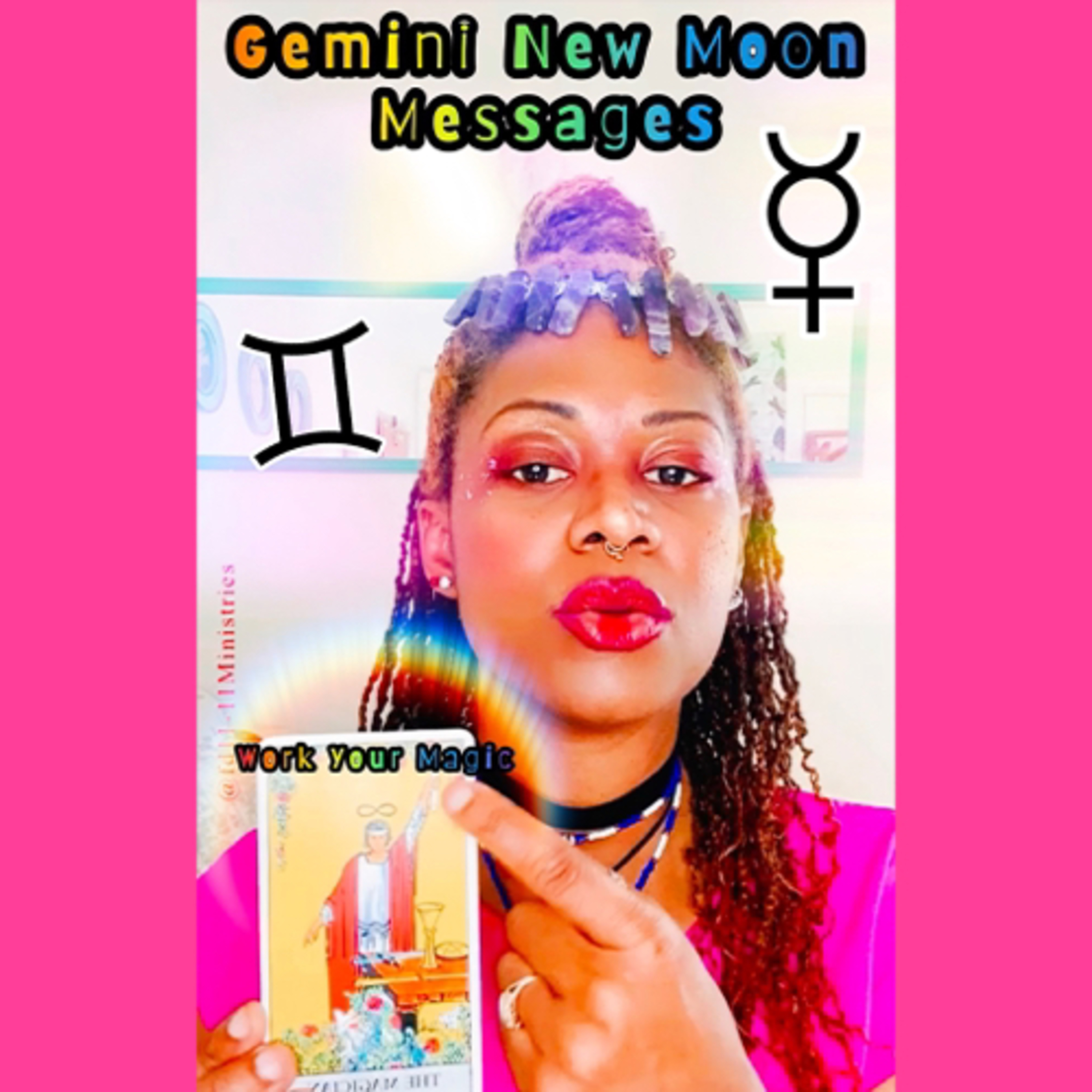 Gemini New Moon Messages | Work Ur Magic ✨ #newmoon #channeledmessages #gemininewmoon #2023