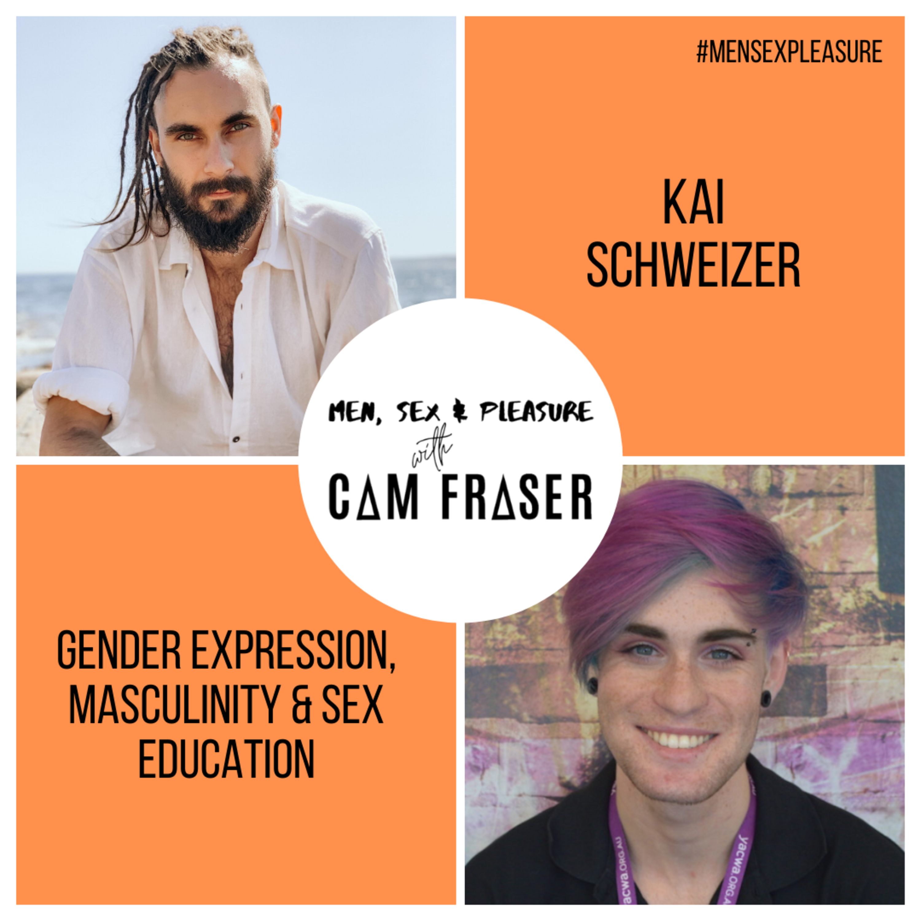 #3 Gender Expression, Masculinity & Sex Education (with Kai Schweizer) episode artwork