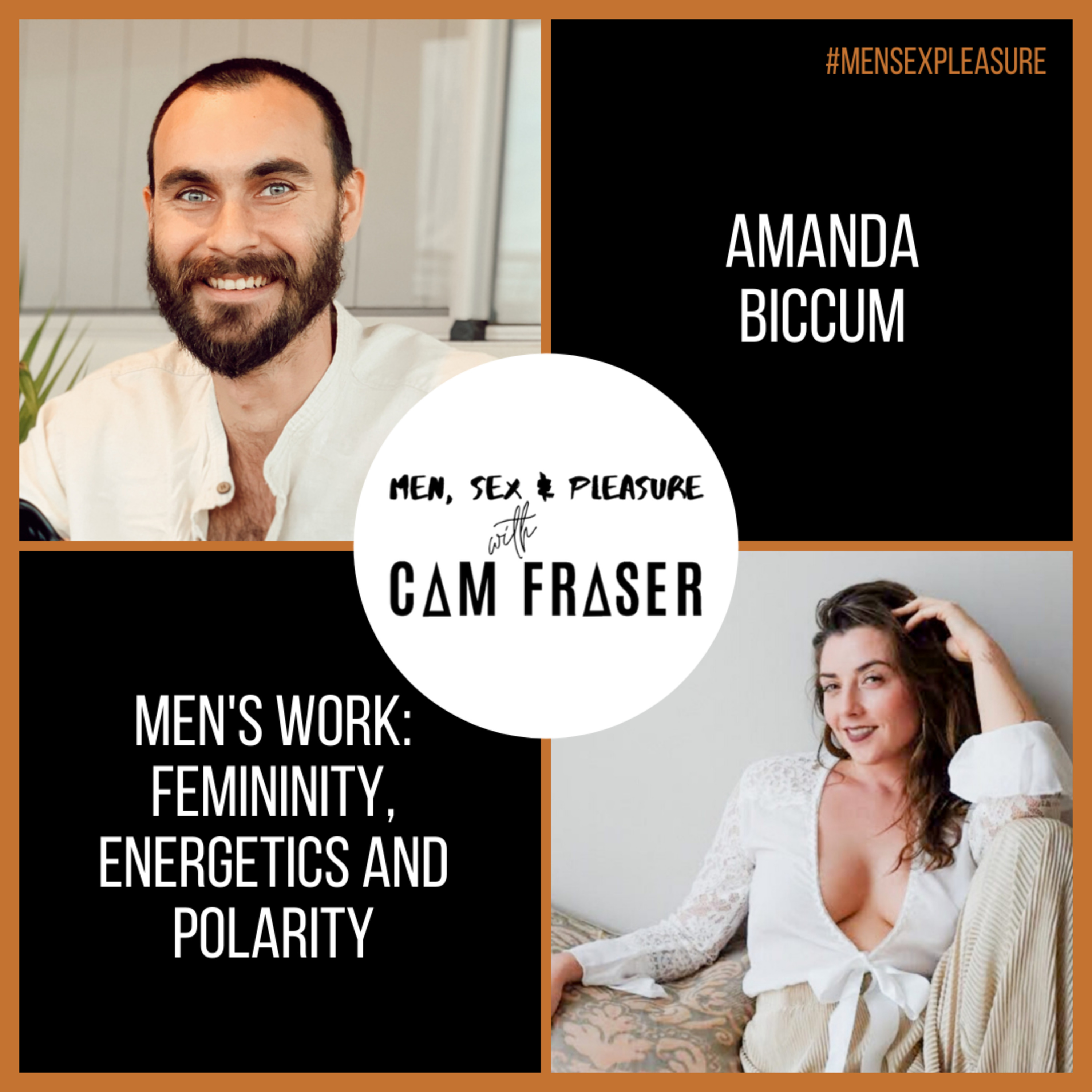 #60 Men’s Work: Femininity, Energetics and Polarity (with Amanda Biccum) episode artwork
