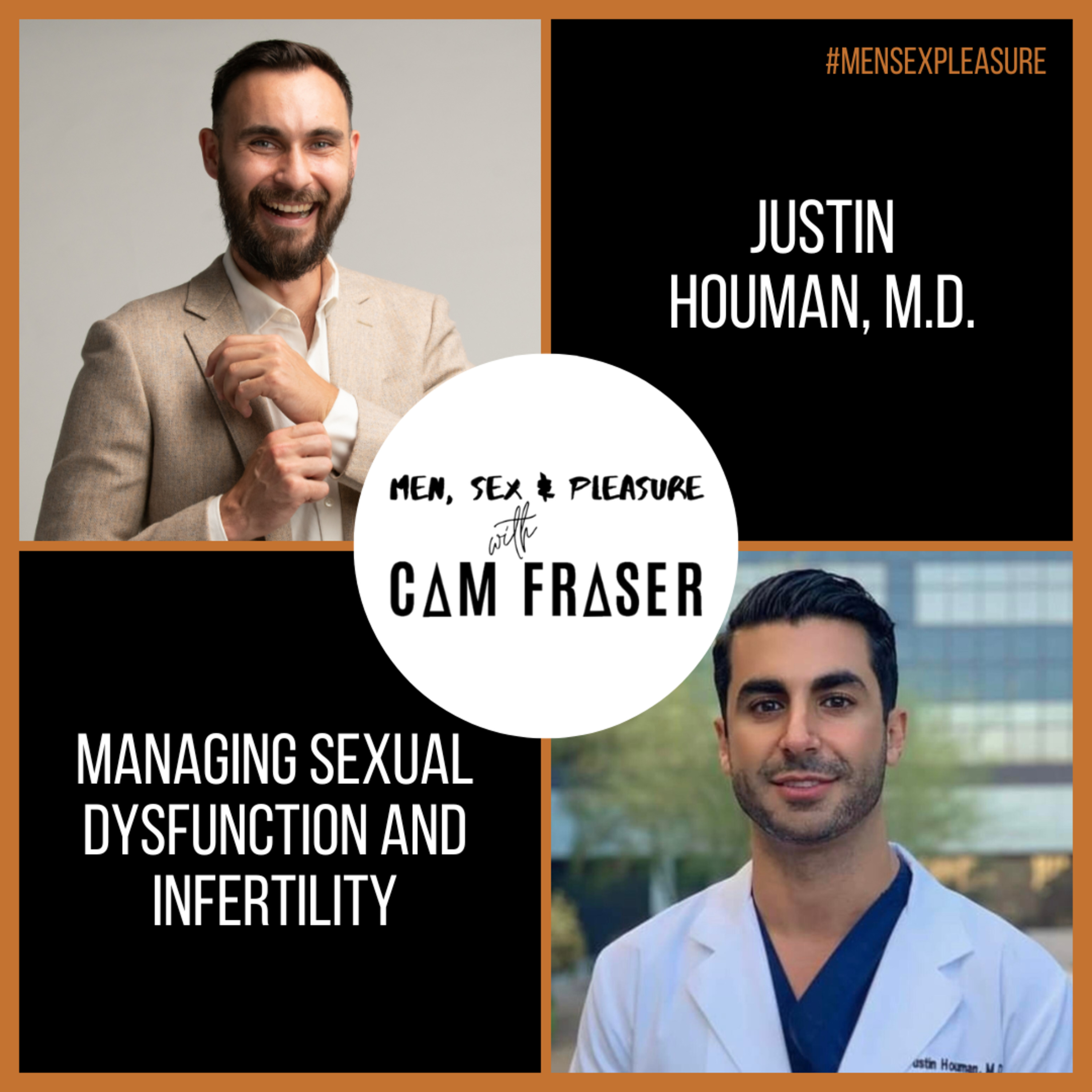 #131 Managing Sexual Dysfunction and Infertility (with Justin Houman, M.D.) episode artwork
