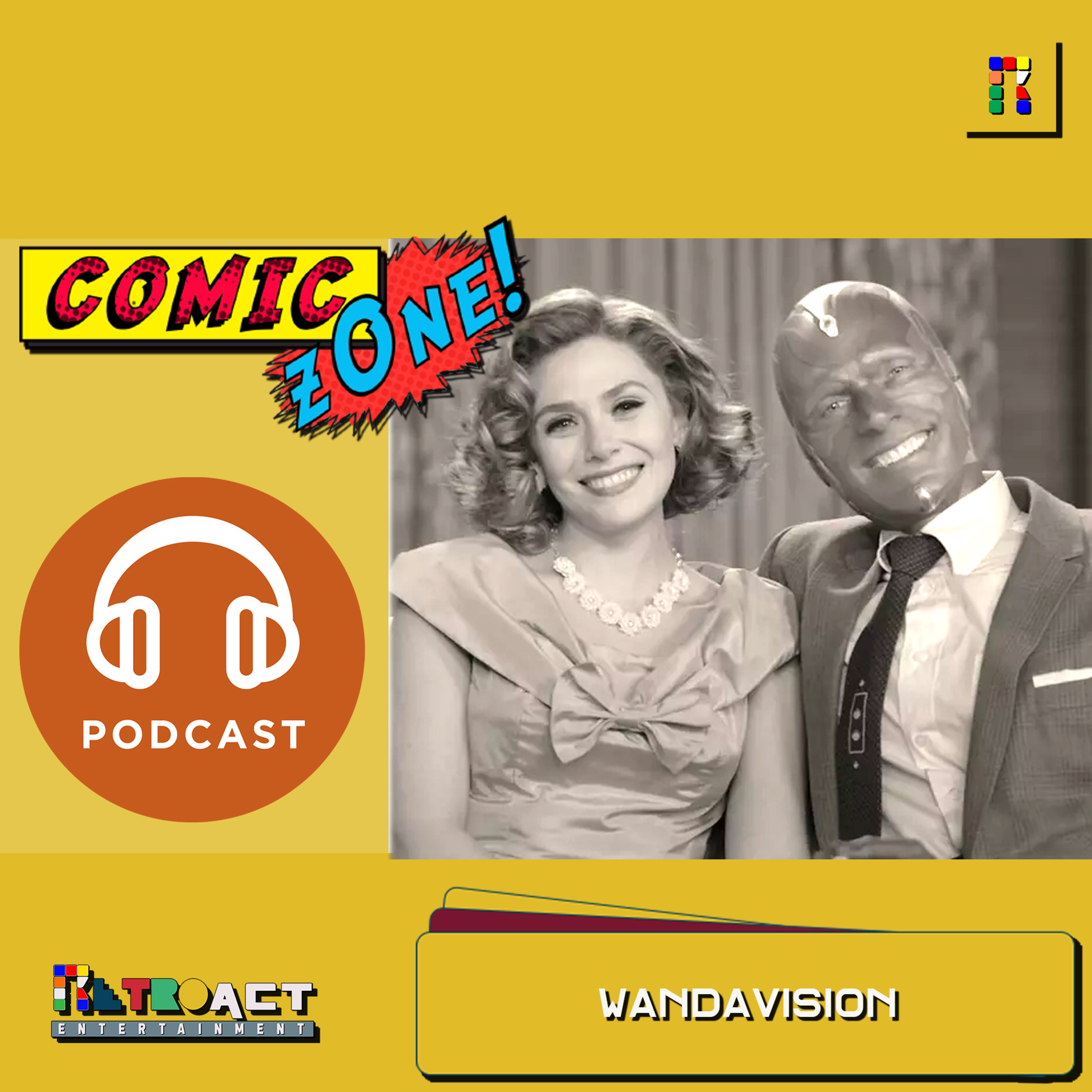 Retroact Comic Zone : Wandavision episode artwork