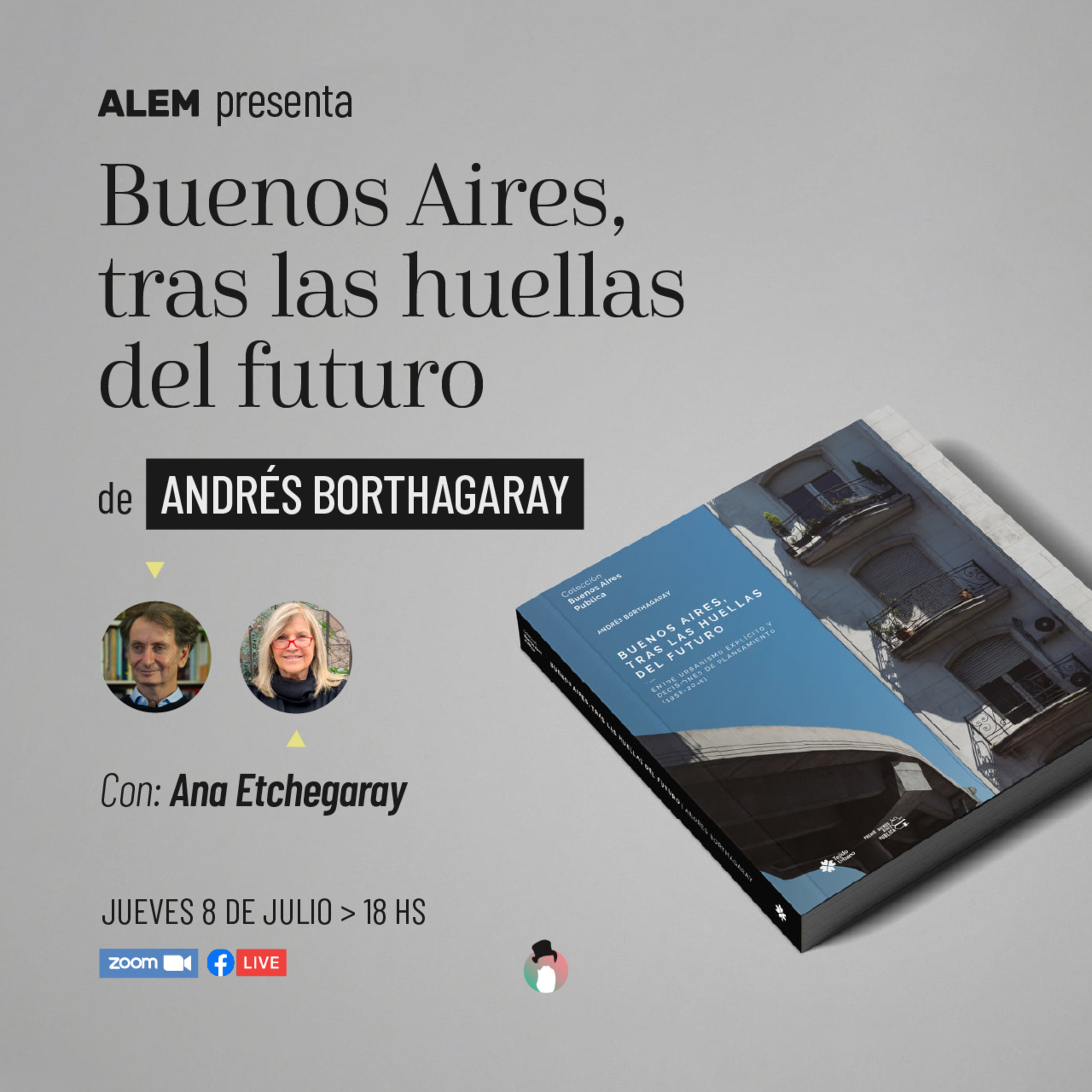📚Conversaciones sobre libros: Buenos Aires, tras las huellas del futuro, de Andrés Borthagaray