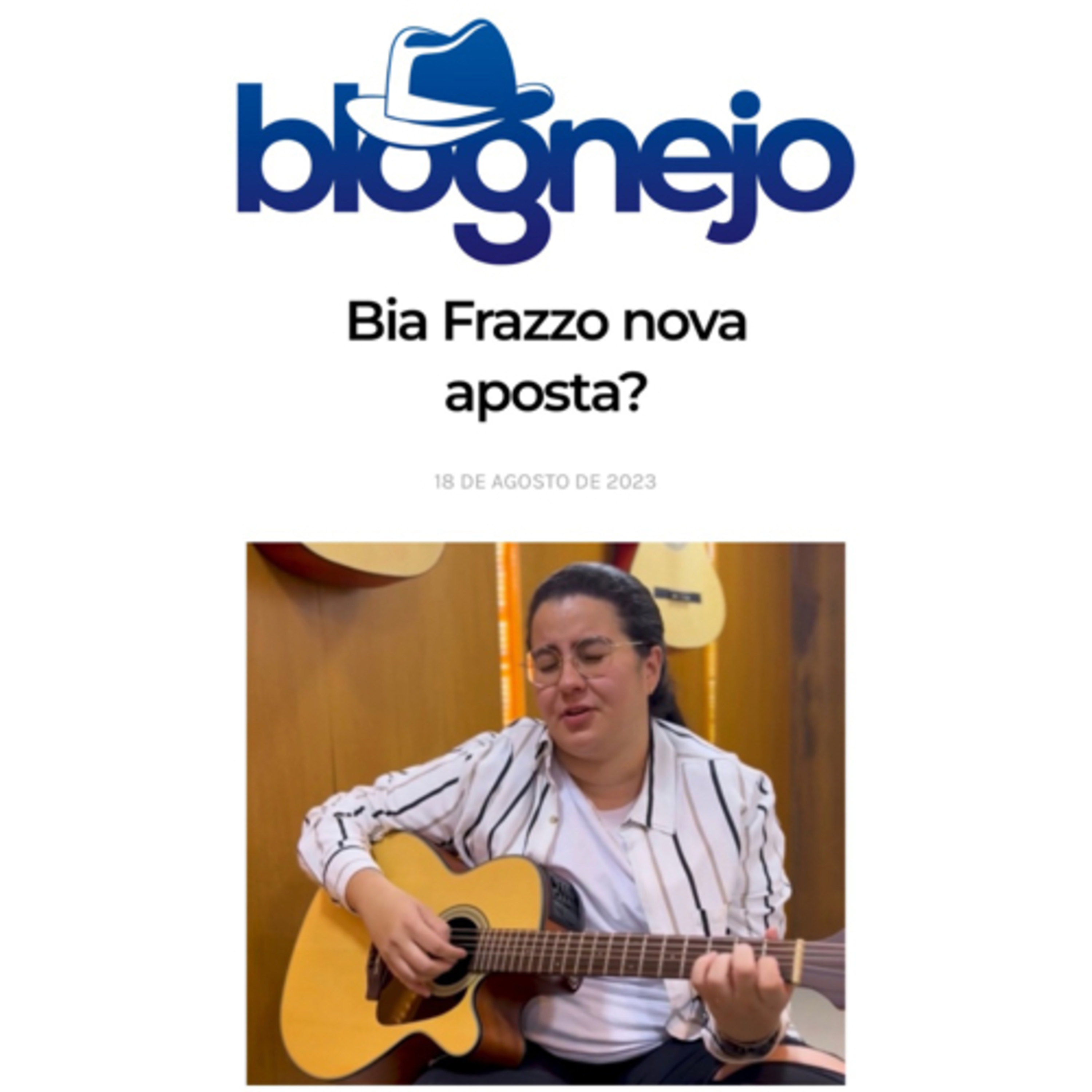 Bia Frazzo nova aposta? episode artwork