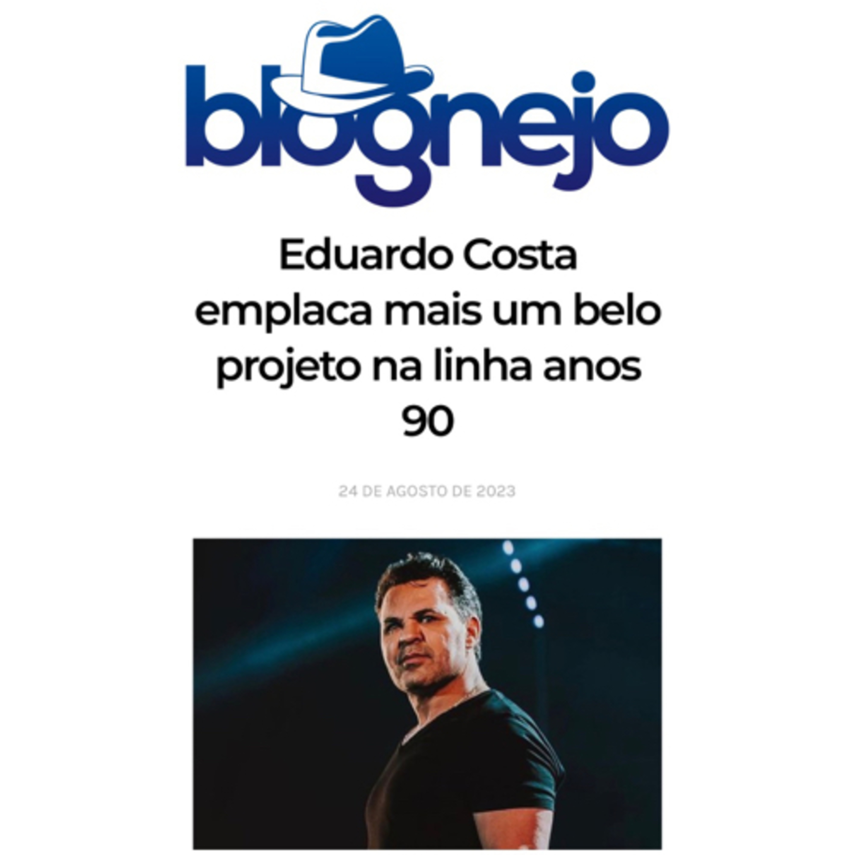 Eduardo Costa emplaca mais um belo projeto na linha anos 90 episode artwork