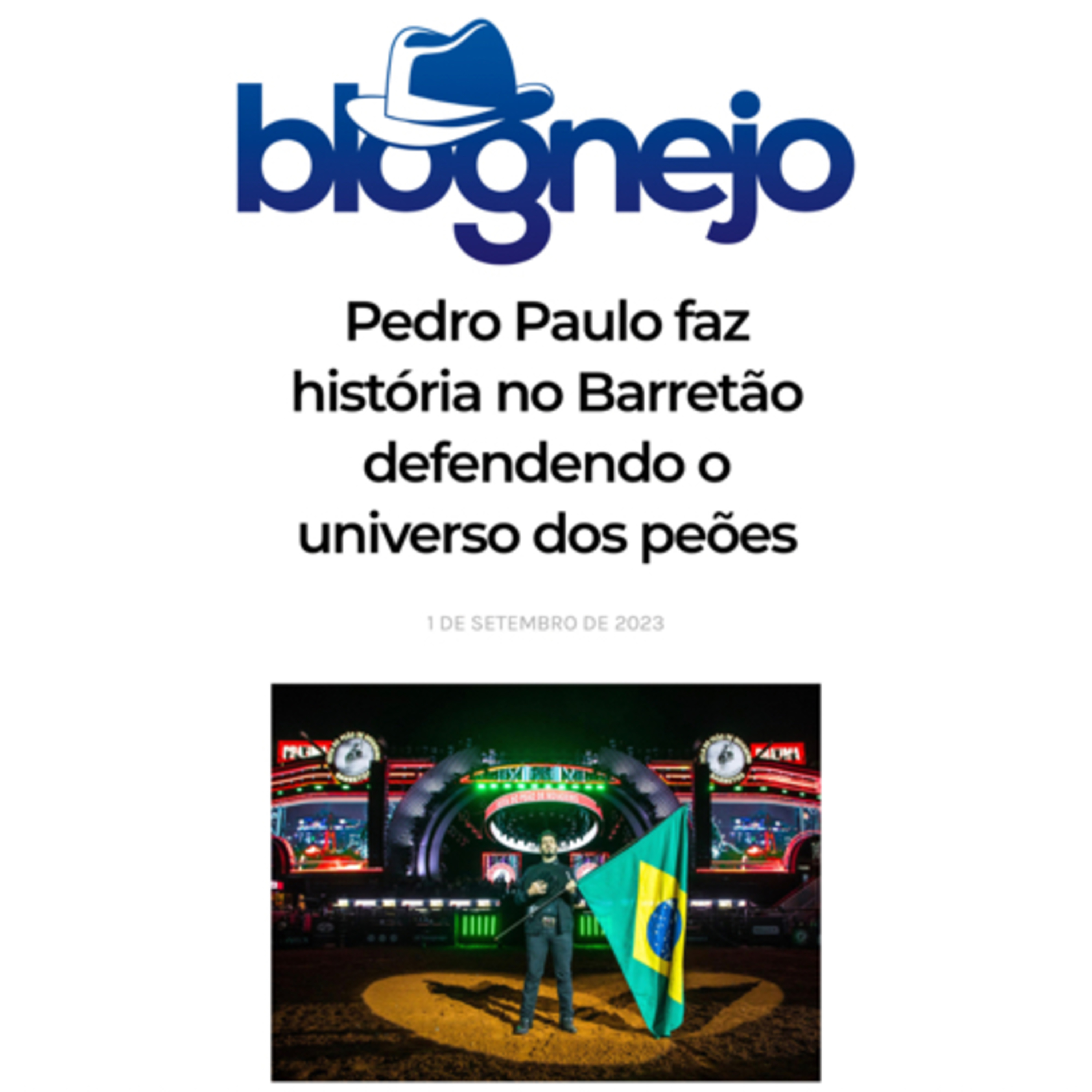 Pedro Paulo faz história no Barretão defendendo o universo dos peões episode artwork