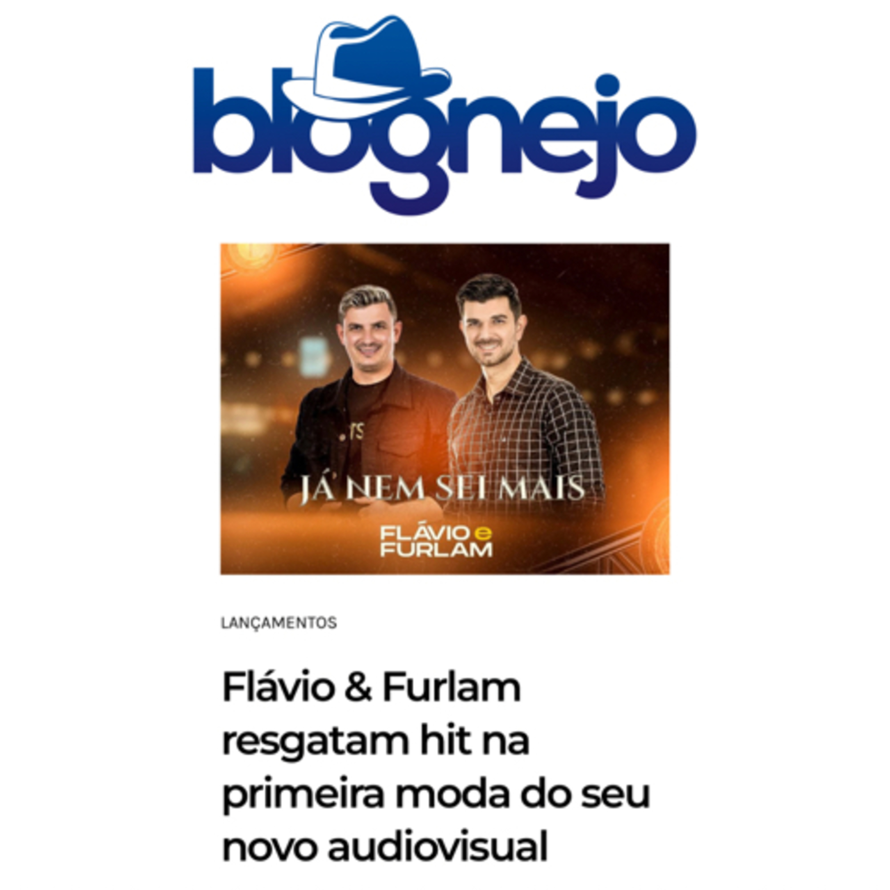 Flávio & Furlam resgatam hit na primeira moda do seu novo audiovisual episode artwork