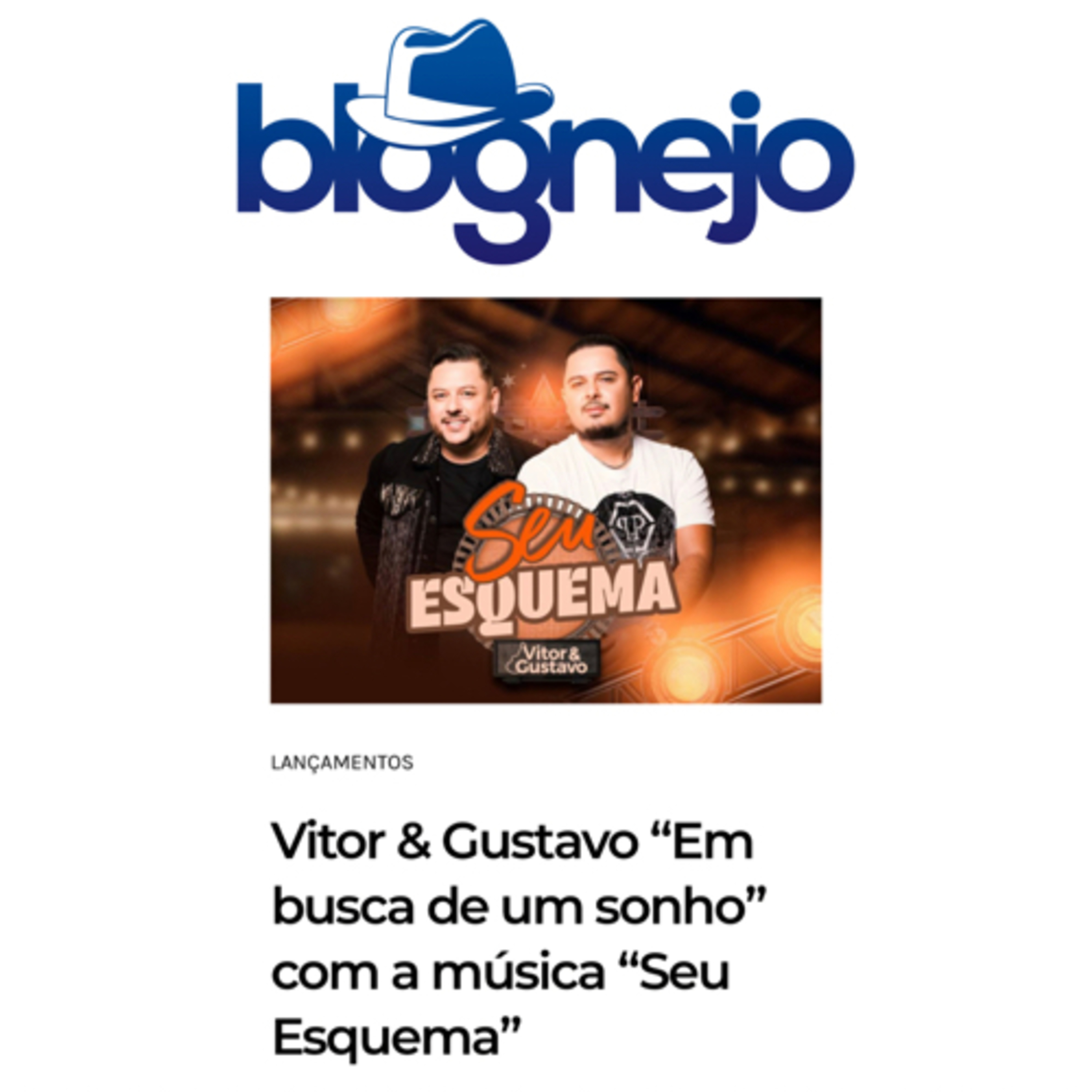 Vitor & Gustavo “Em busca de um sonho” com a música “Seu Esquema” episode artwork