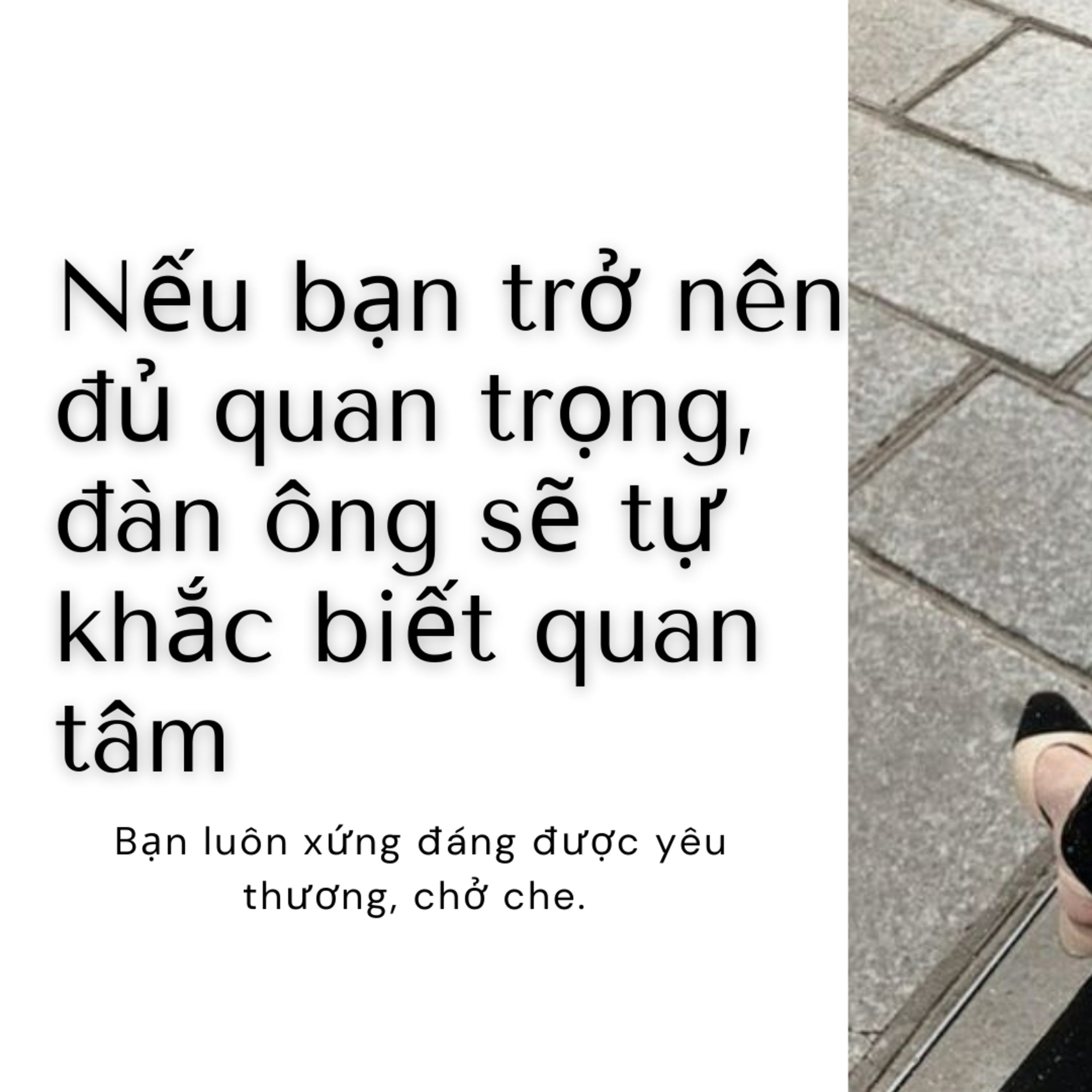 NẾU BẠN TRỞ NÊN ĐỦ QUAN TRỌNG, ĐÀN ÔNG SẼ TỰ KHẮC BIẾT QUAN TÂM episode artwork