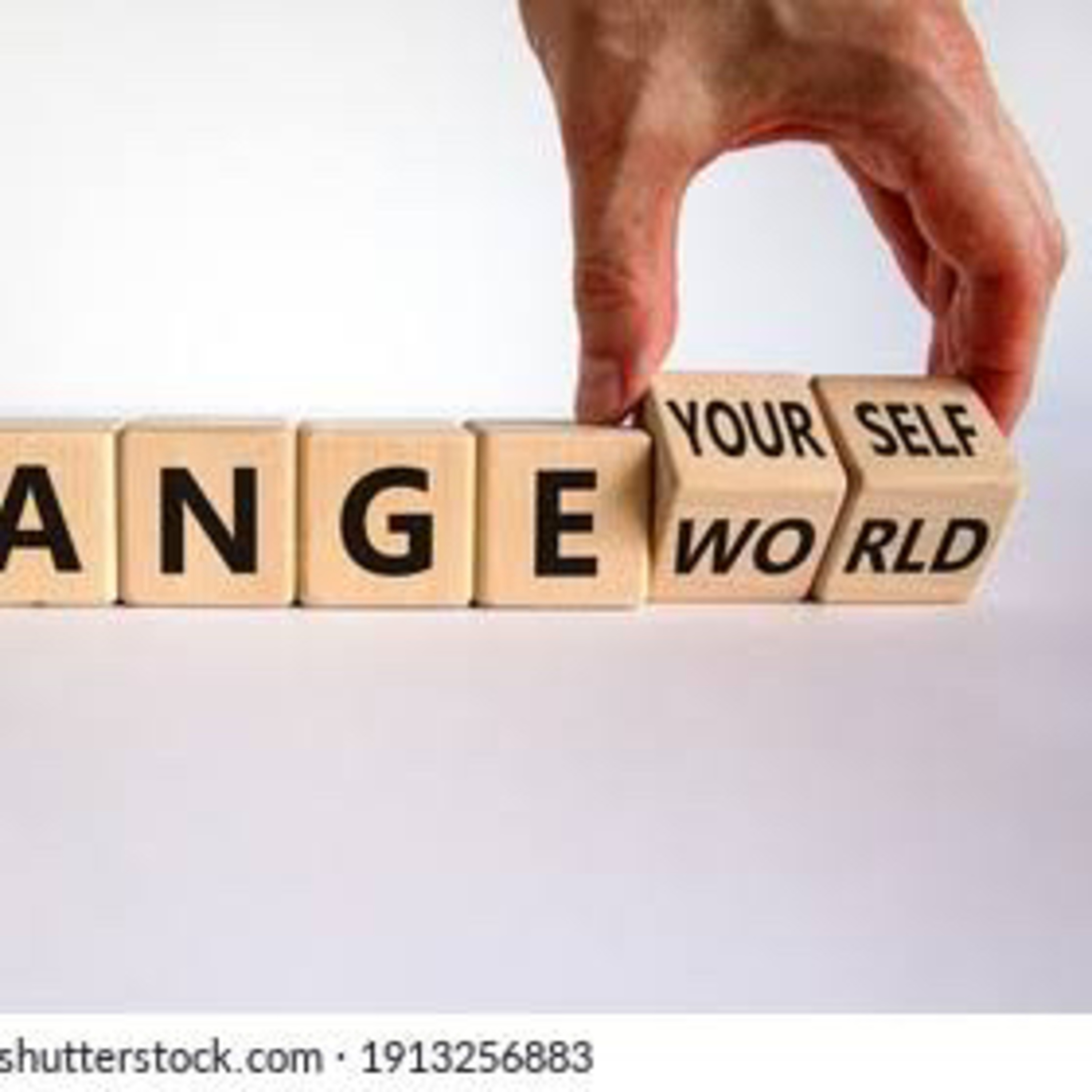 There is only one way to change the world; change yourself episode artwork
