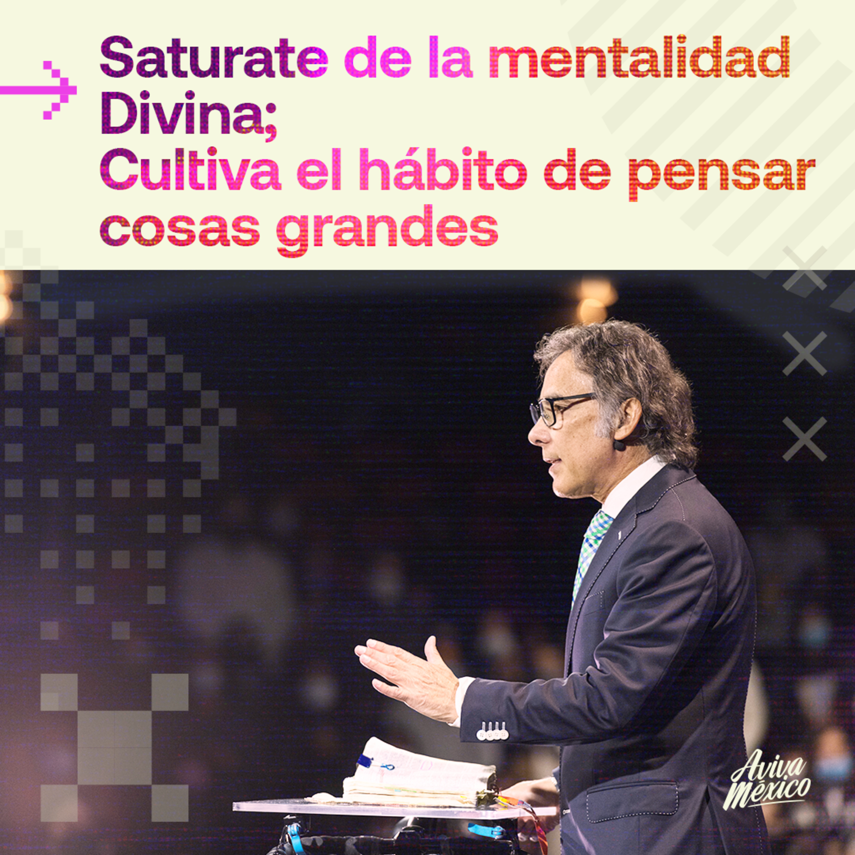 Saturate de la mentalidad Divina. Cultiva el hábito de pensar cosas grandes episode artwork