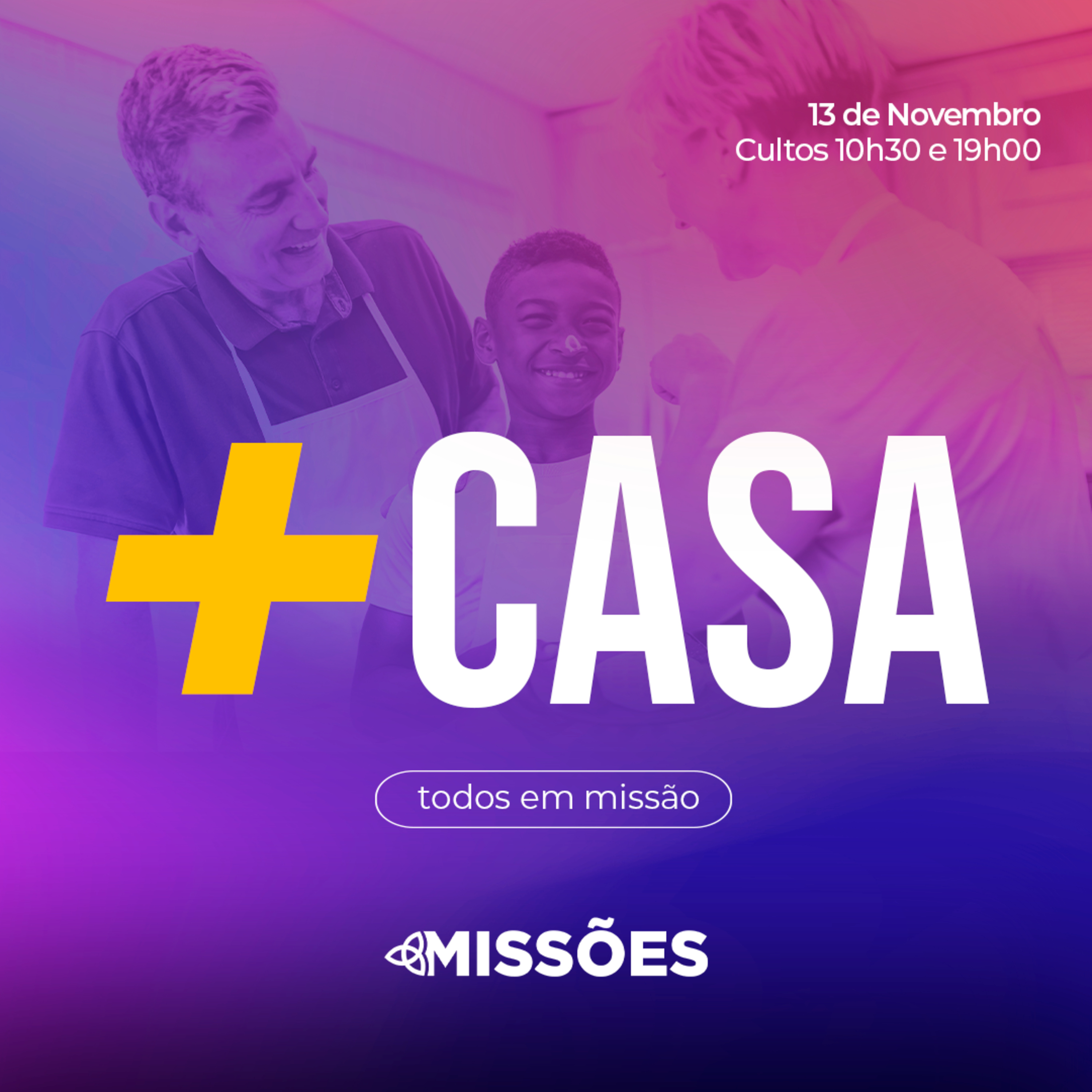 +UM: Todos em Missão | +Casa - Atos 2.42-47 | Rodrigo Quintã