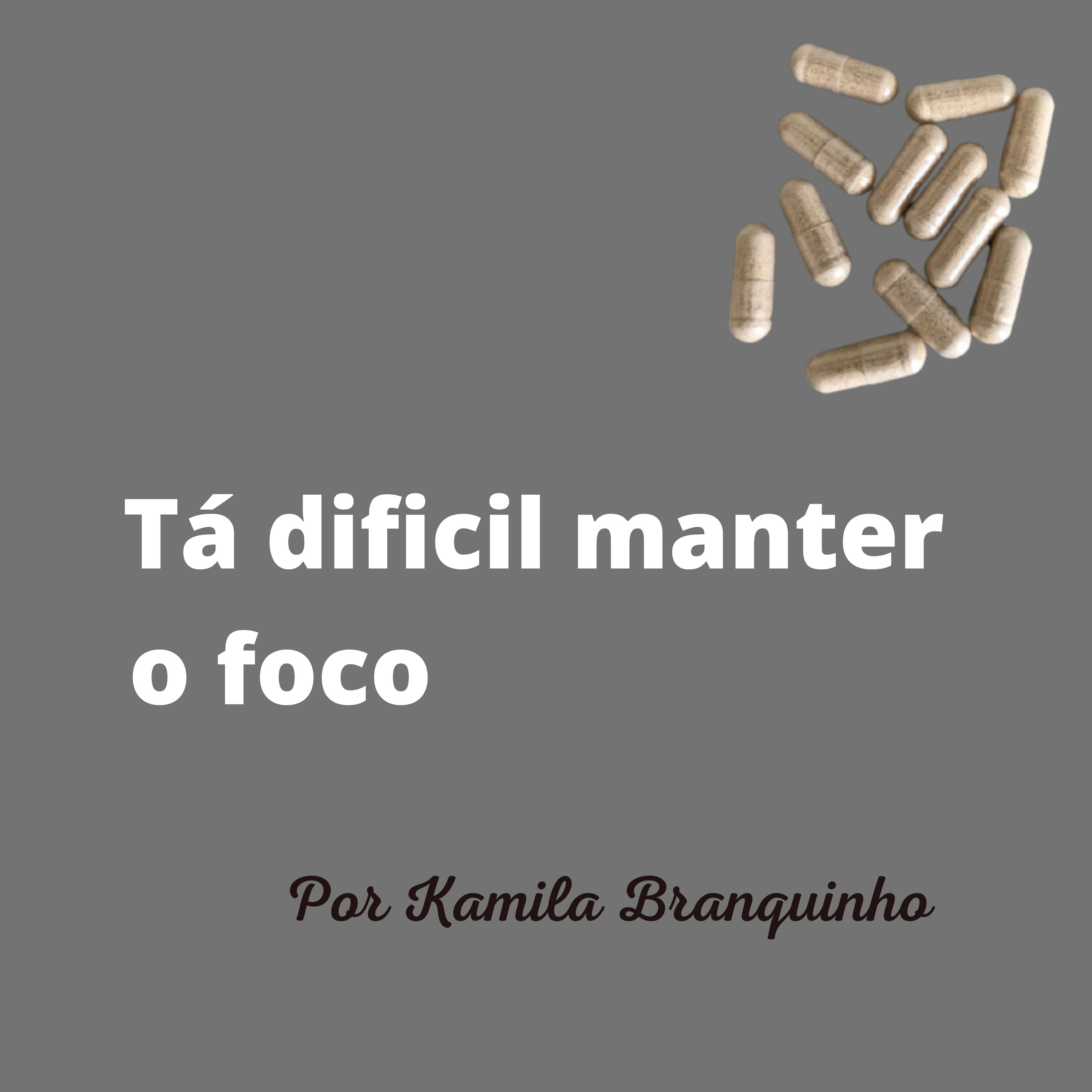 Tá difícil manter o foco