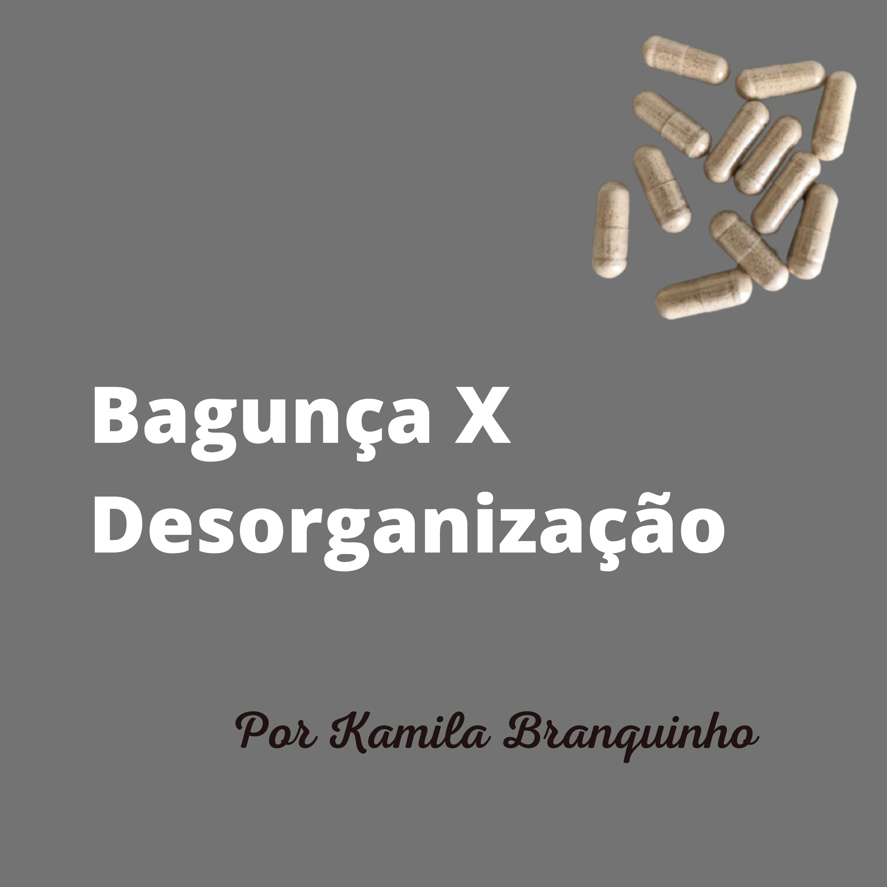 Bagunça X Desorganização