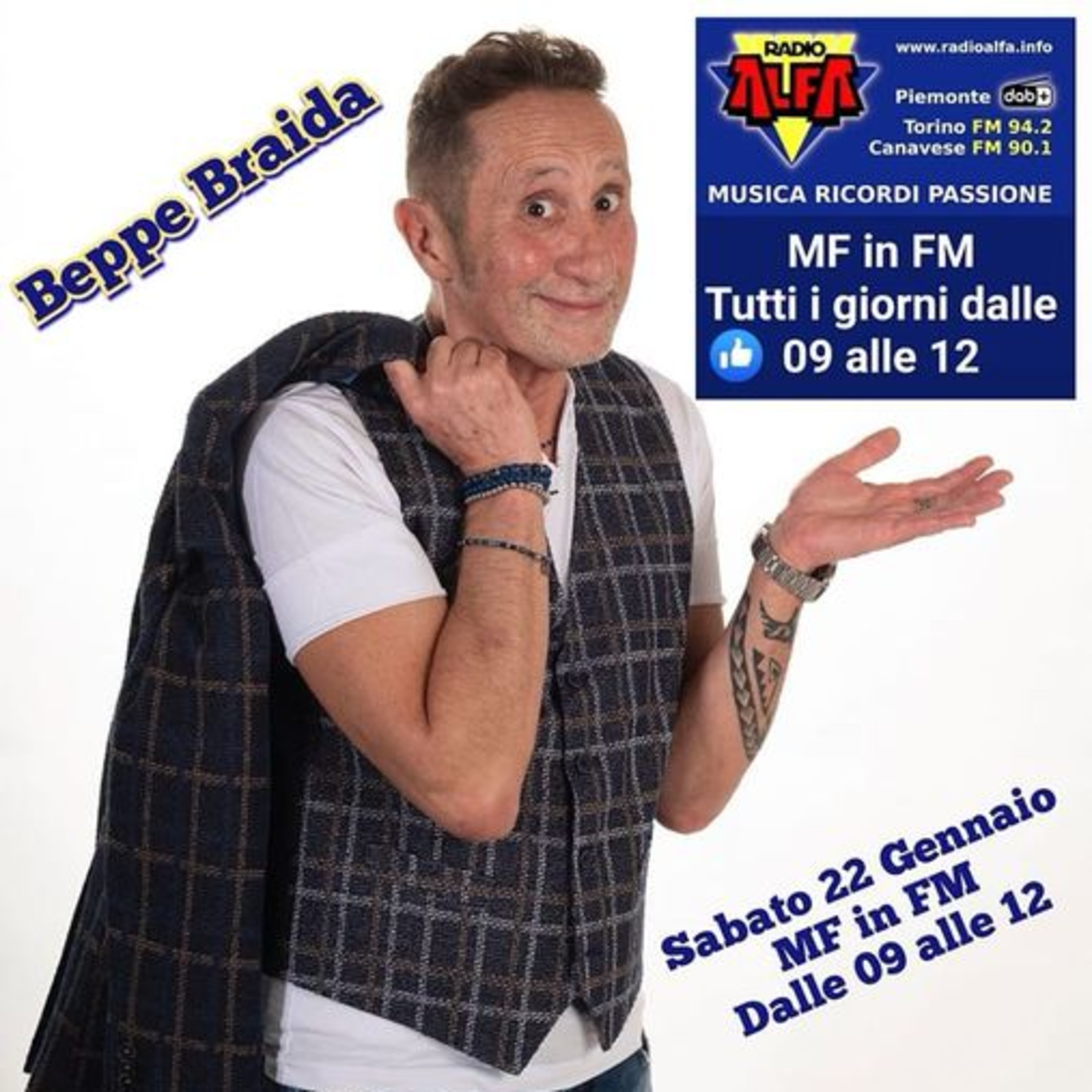 Intervista a Beppe Braida - MF in FM (22/01/2022)