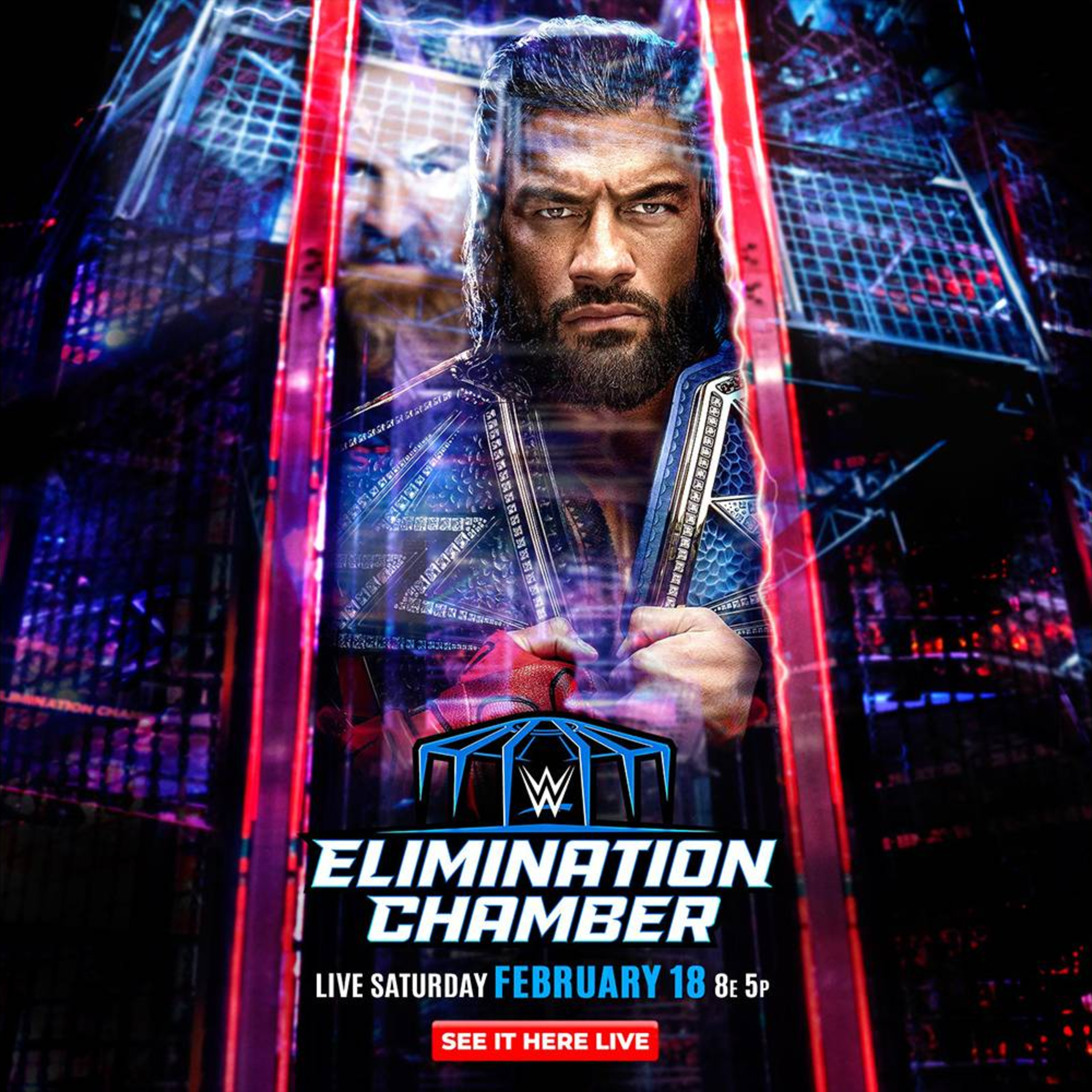 WWE Elimination Chamber Predictions episode artwork