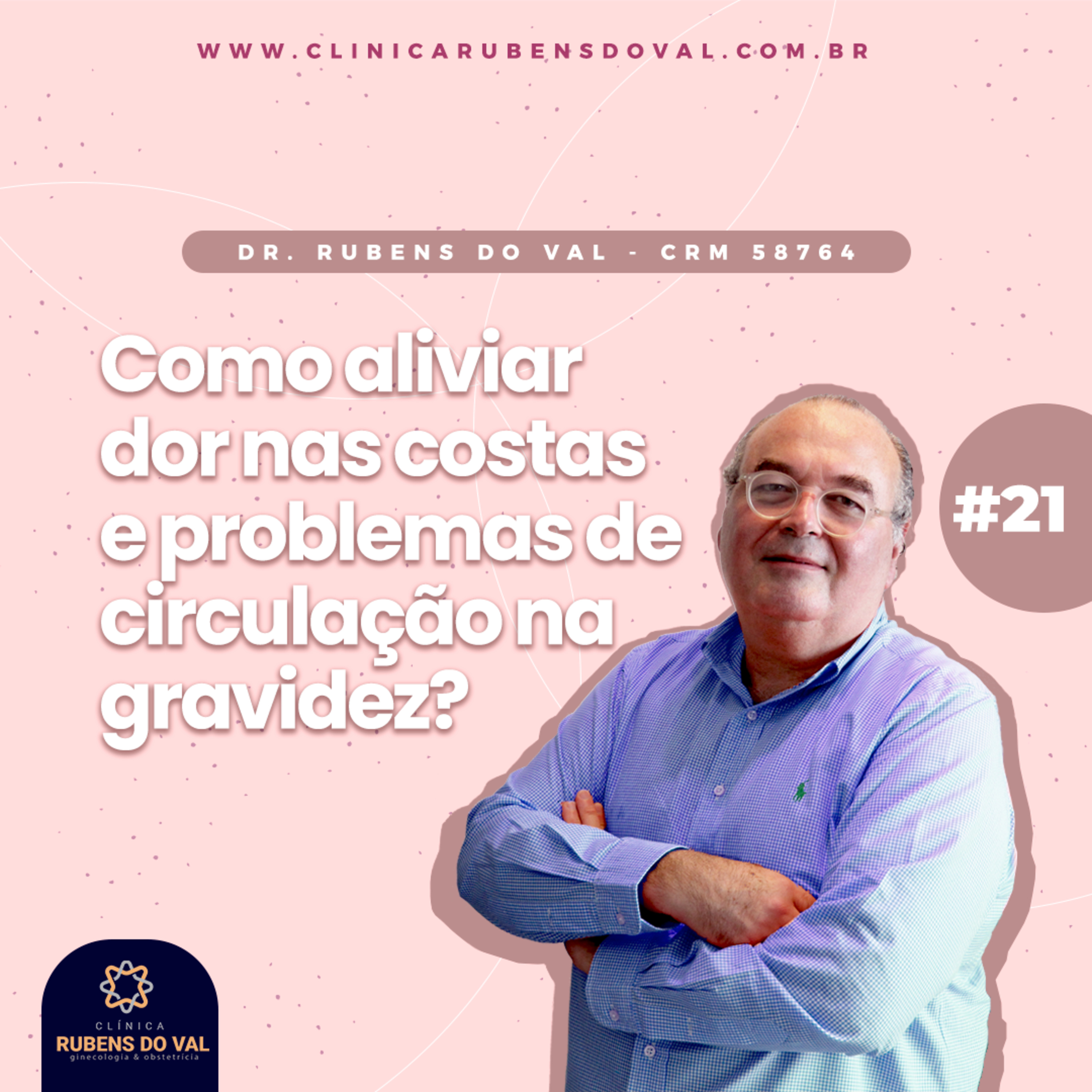 #21 - Como aliviar dor nas costas e problemas de circulação na gravidez? episode artwork