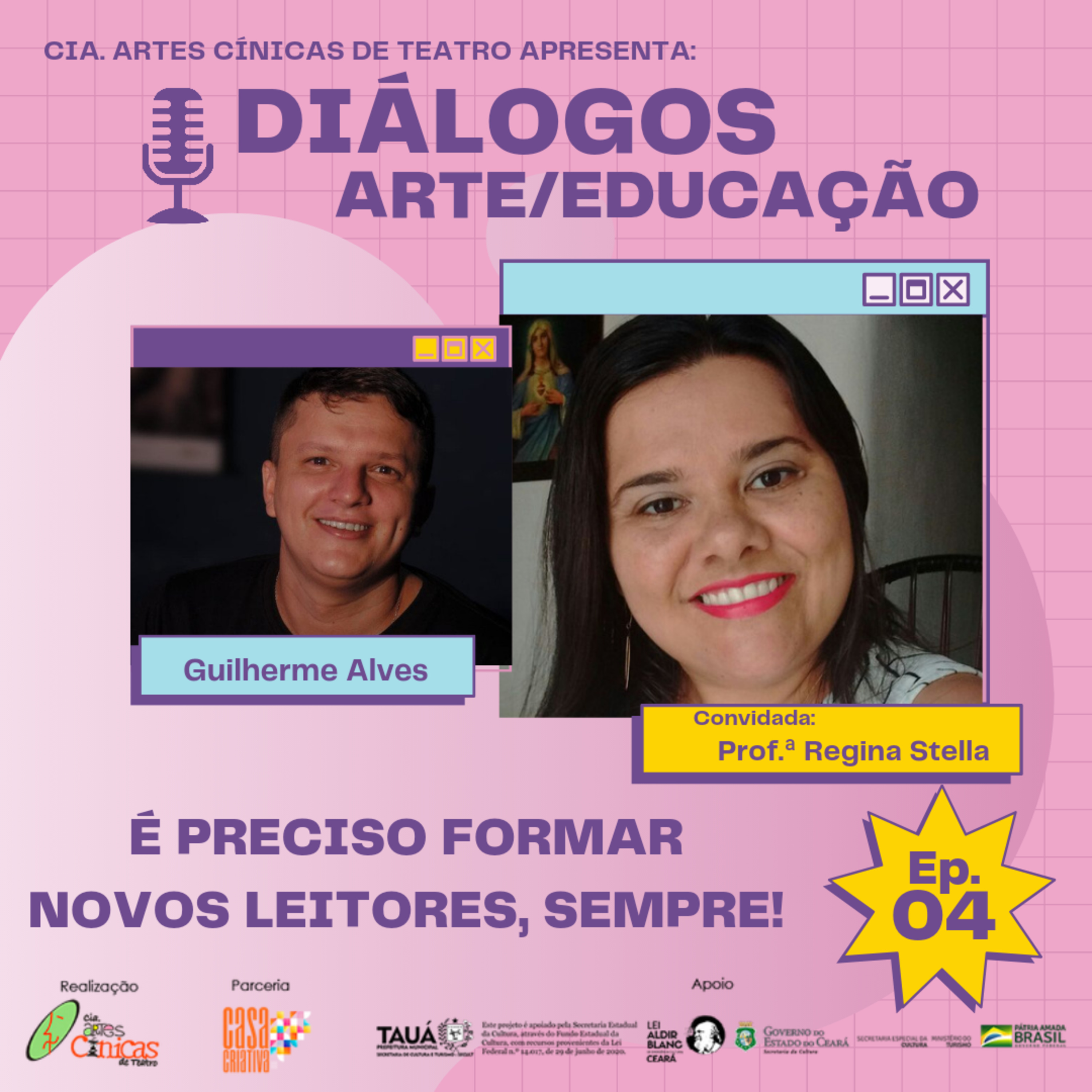EP. 04 - É PRECISO FORMAR NOVOS LEITORES, SEMPRE!