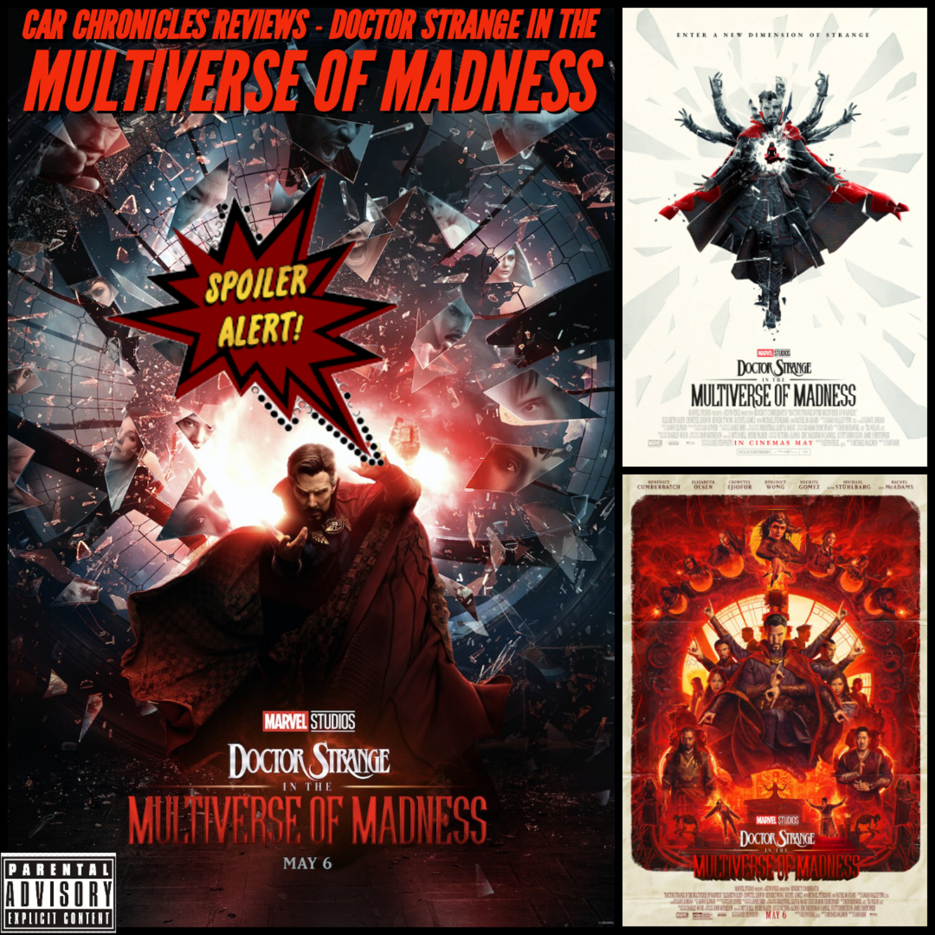 Car Chronicles Reviews - Doctor Strange In The Multiverse of Madness *Spoiler Warning* episode artwork