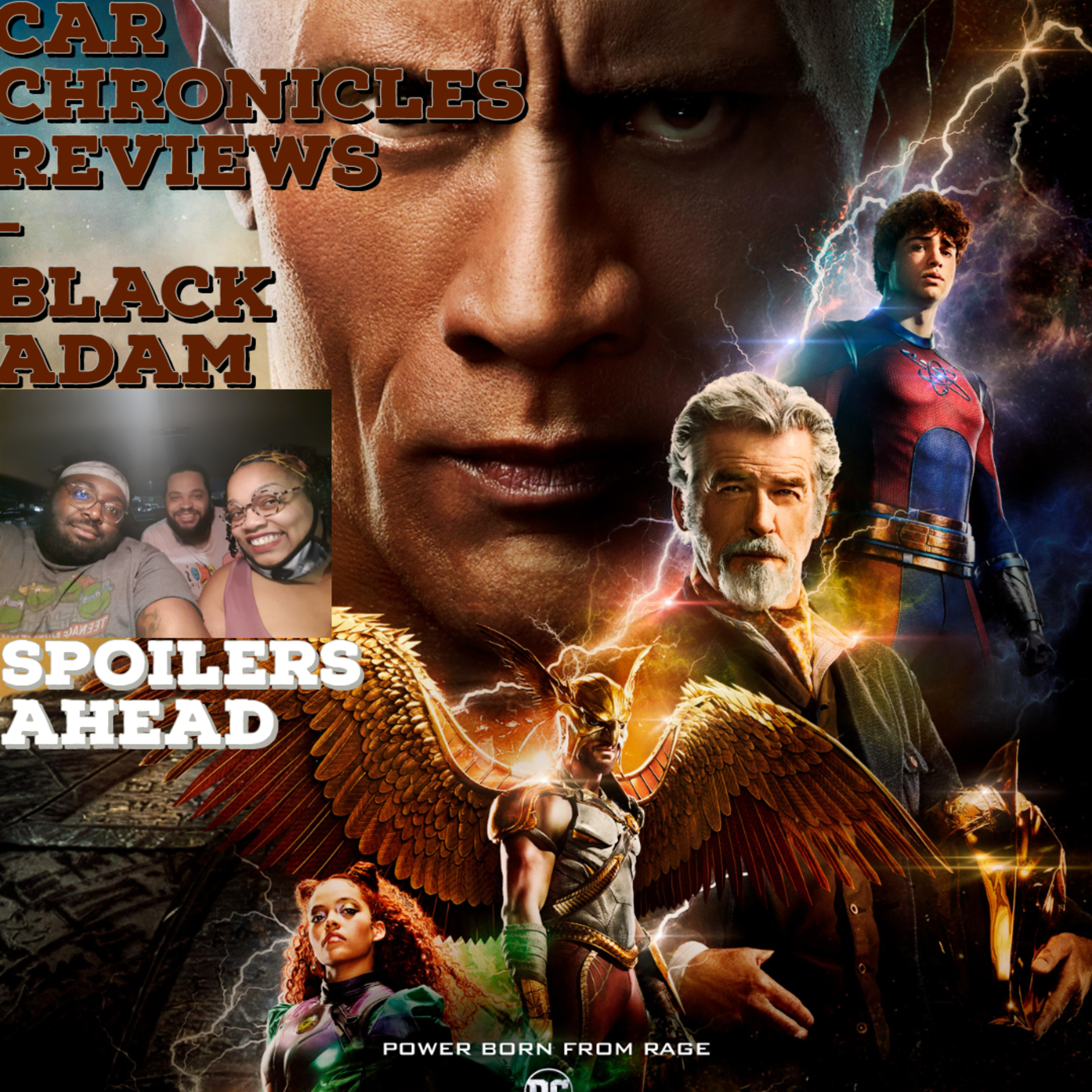 Car Chronicles Reviews - DC's Black Adam  episode artwork