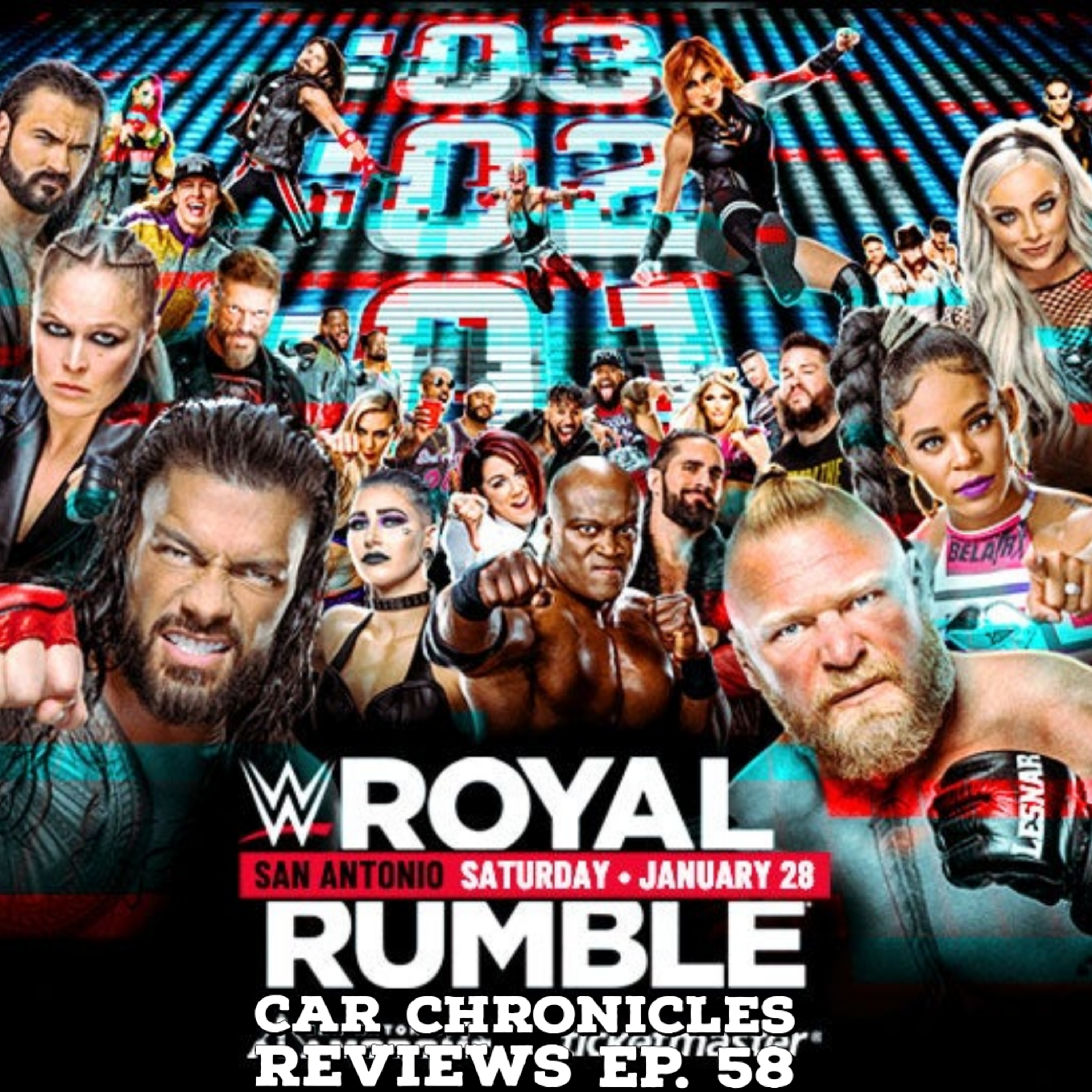 Car Chronicles Reviews Ep. 58 - WWE Royal Rumble 2023 episode artwork