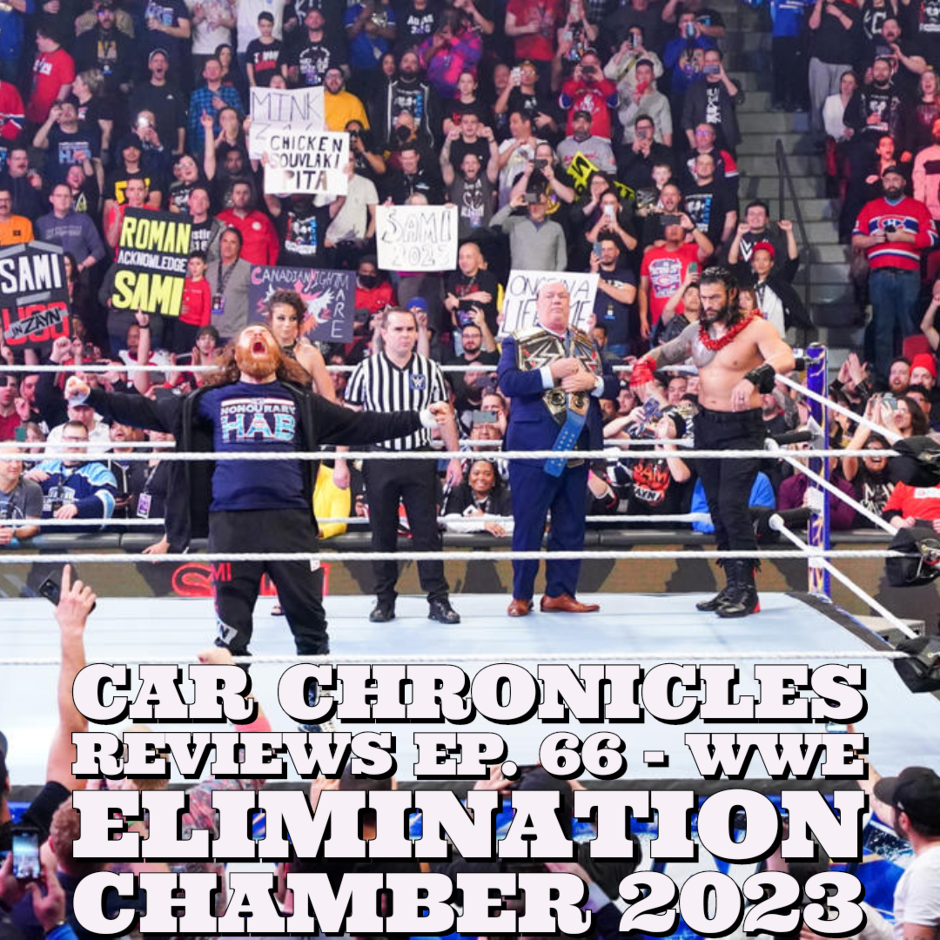 Car Chronicles Reviews Ep. 66 - WWE Elimination Chamber  episode artwork