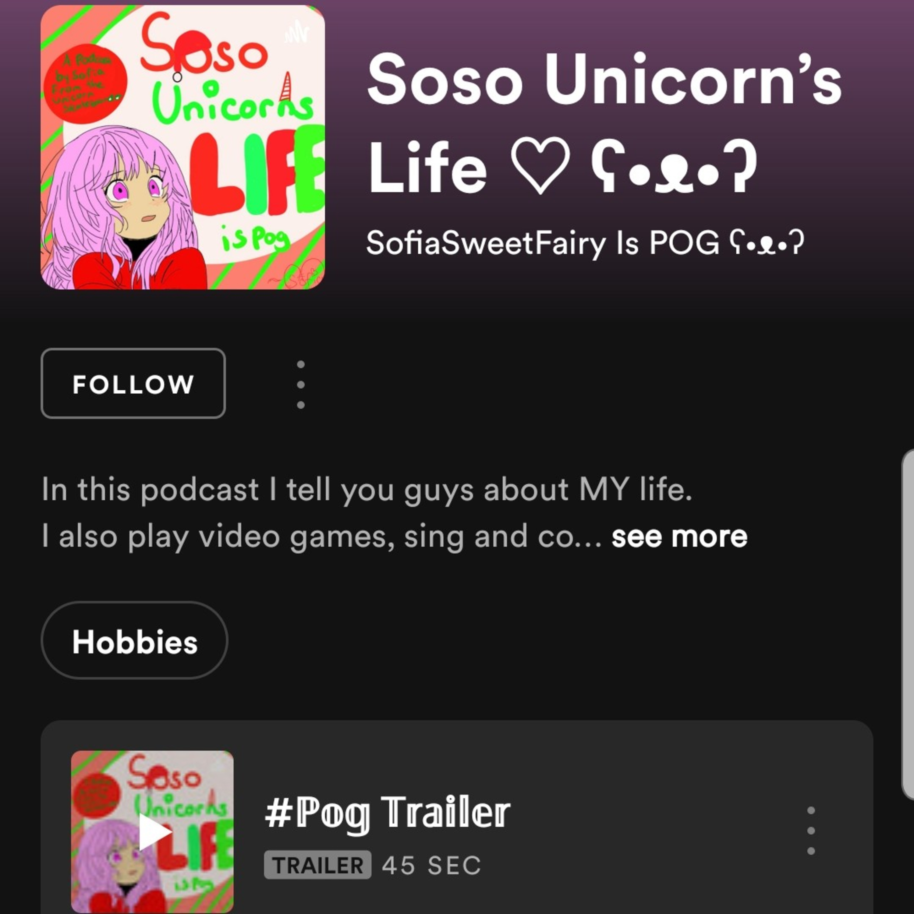 Listen to Soso unicorn's life RIGHT NOW!!! episode artwork