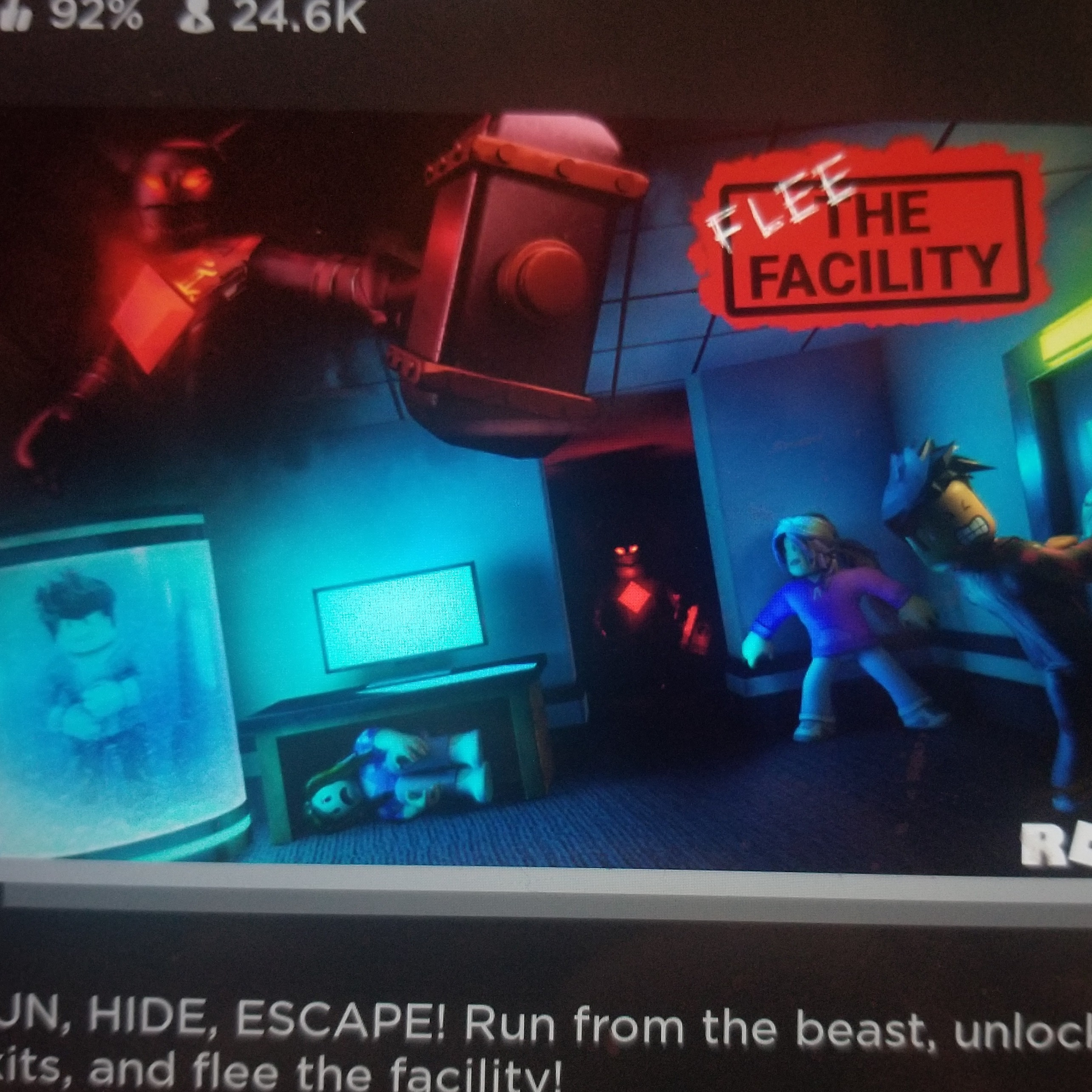 Playing flee the facility  episode artwork