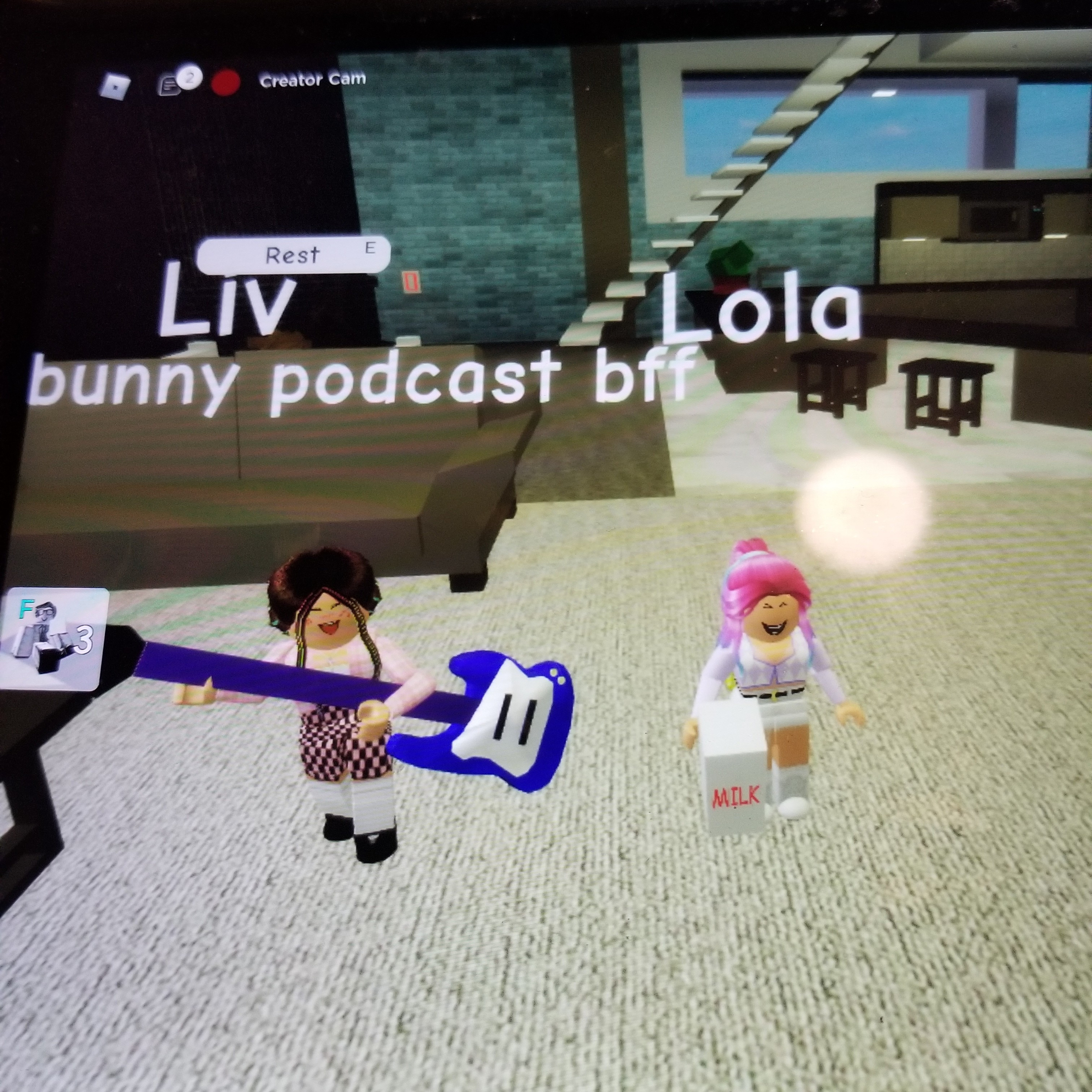 Playing roblox with liv part 2 episode artwork
