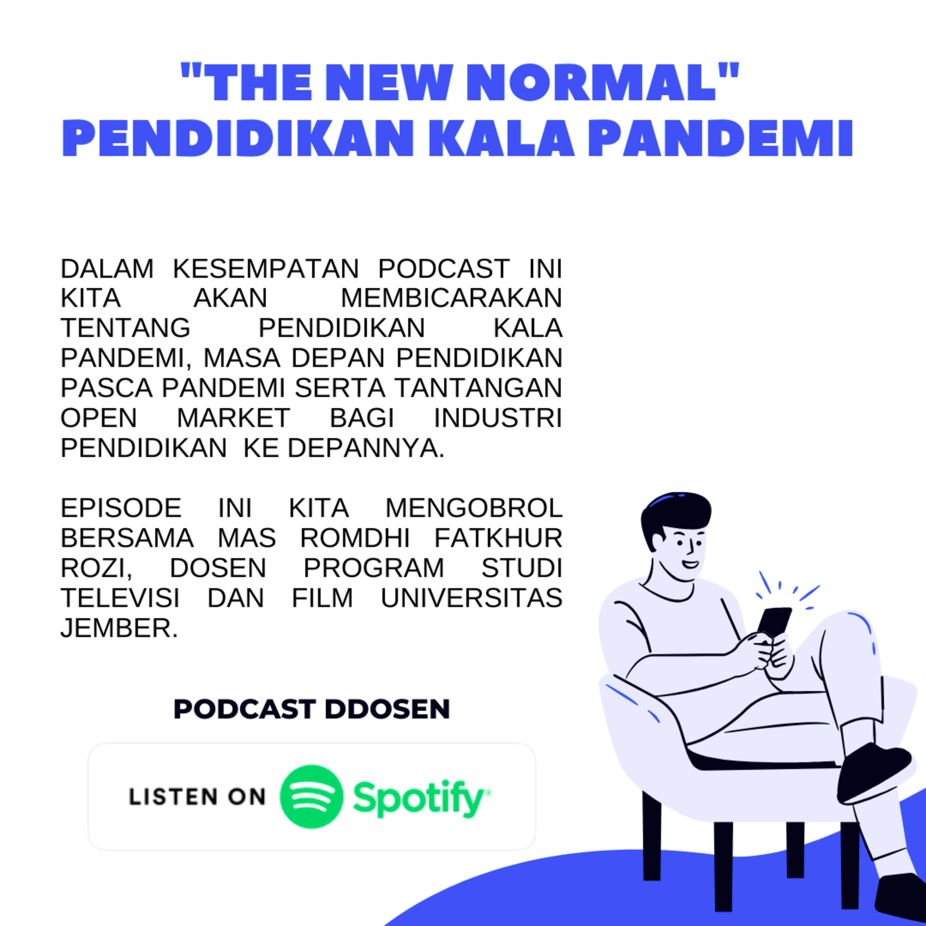 "THE NEW NORMAL" PENDIDIKAN KALA PANDEMI episode artwork