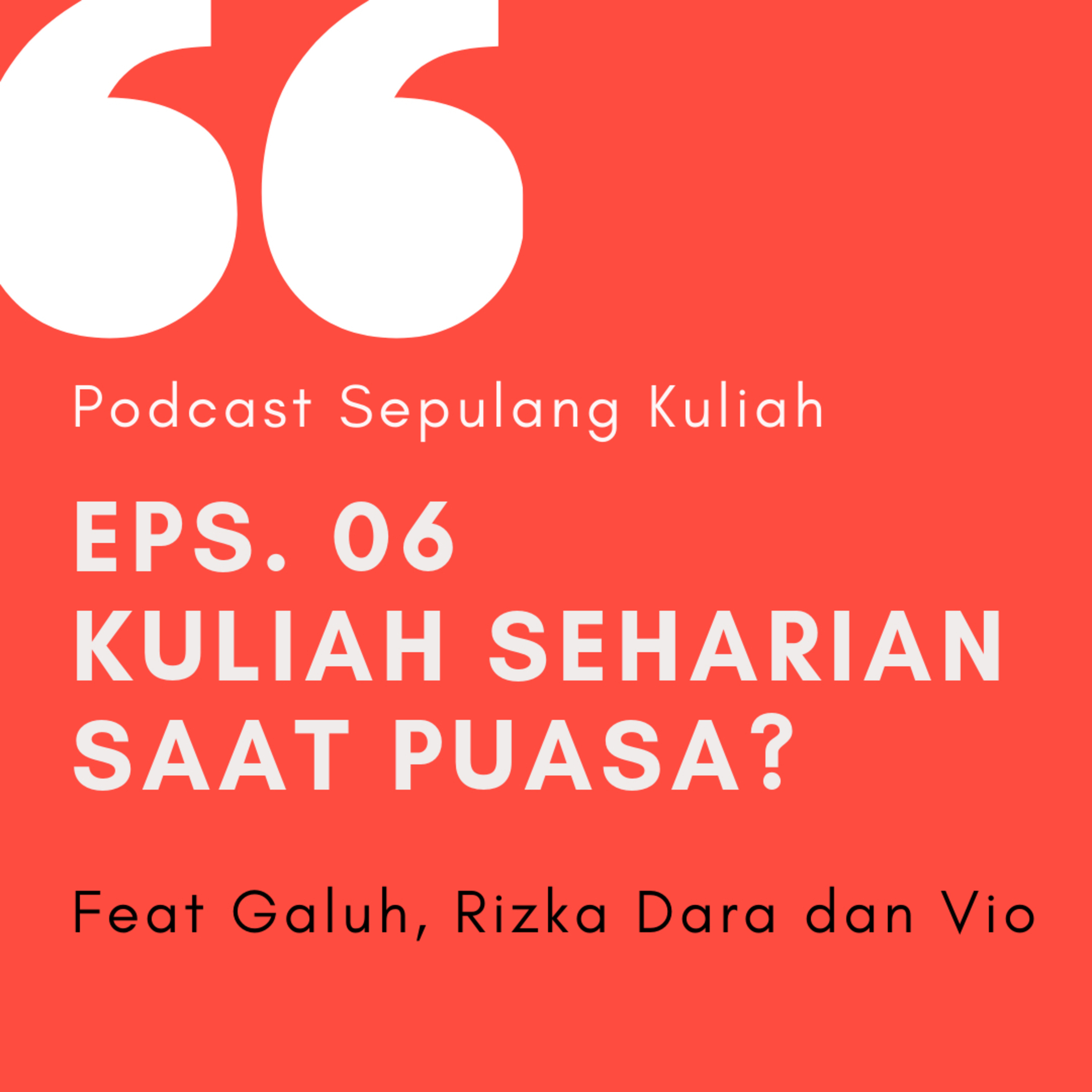 Sepulang Kuliah