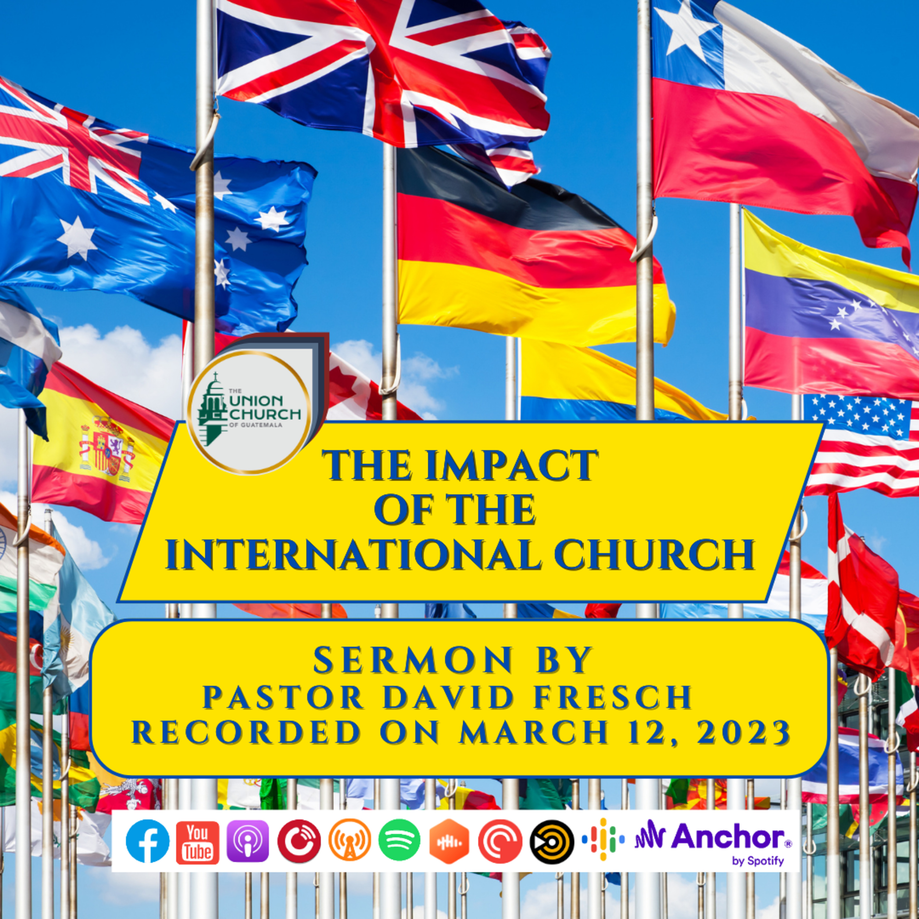 "The Impact of the International Church" Sermon Based on Isaiah 66:18-21, Acts 11:19-26, 13:1-3 (Recorded on March 12, 2023) episode artwork