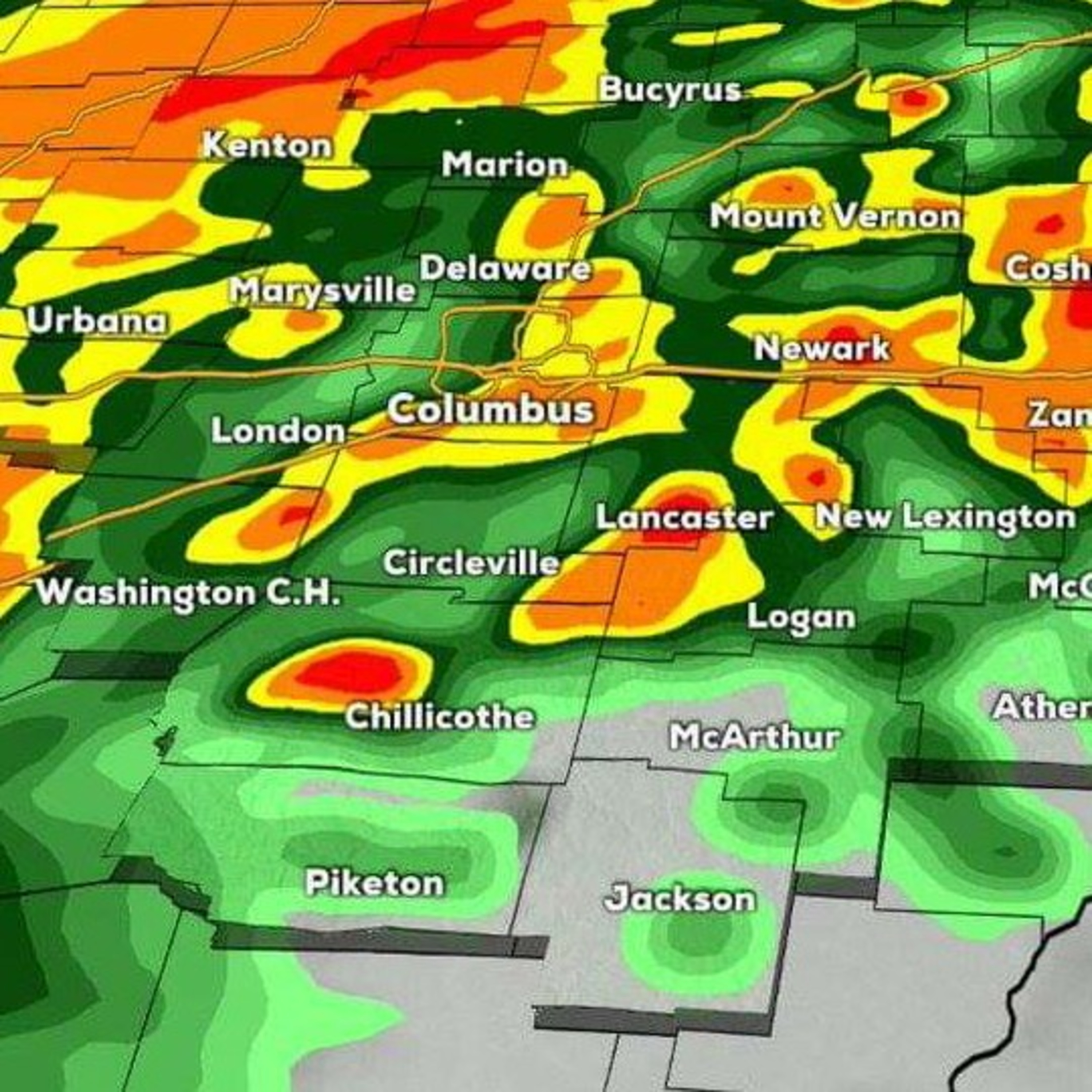 Your Friday morning travel forecast