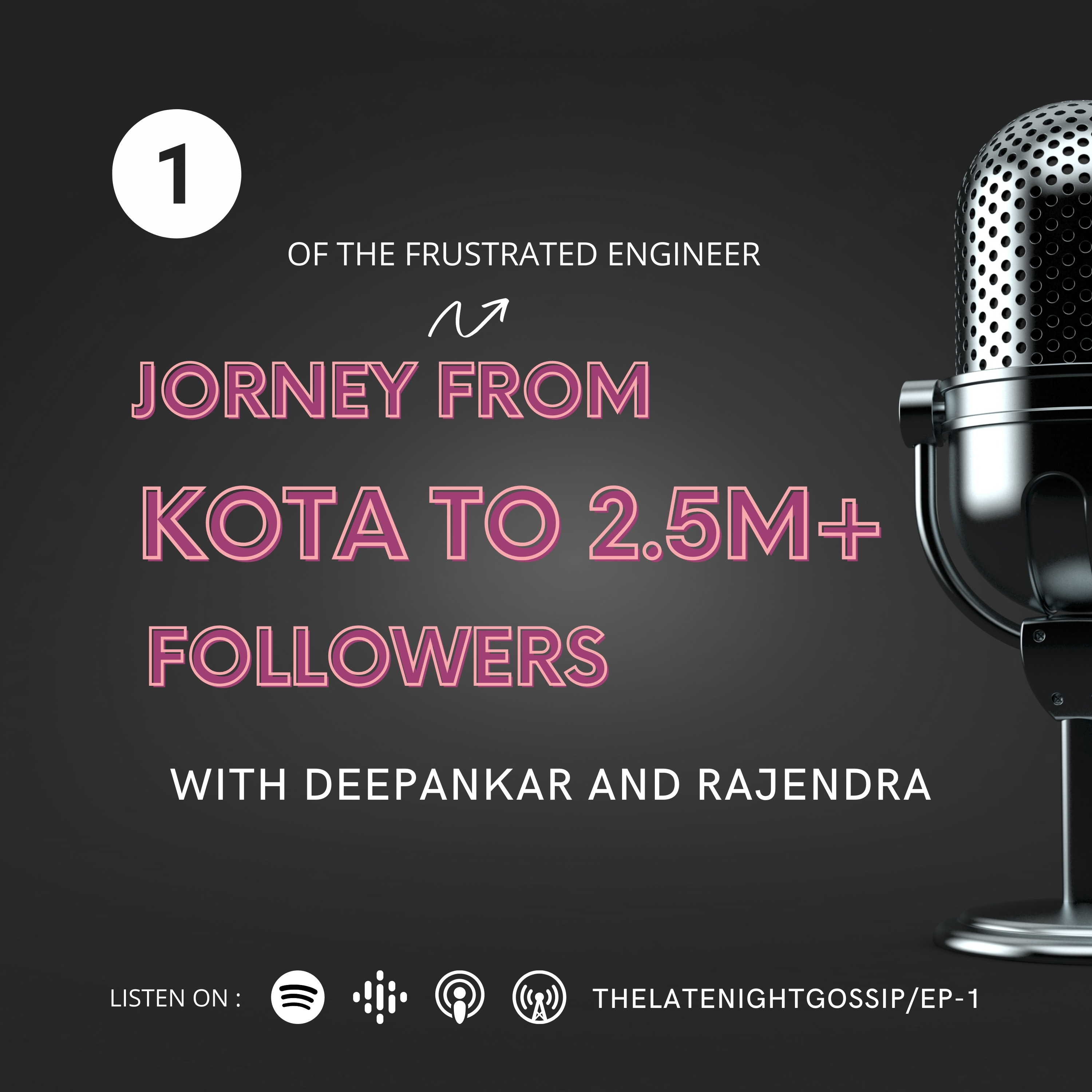 Journey of The Frustrated Engineer from Kota to 2.5M+ followers