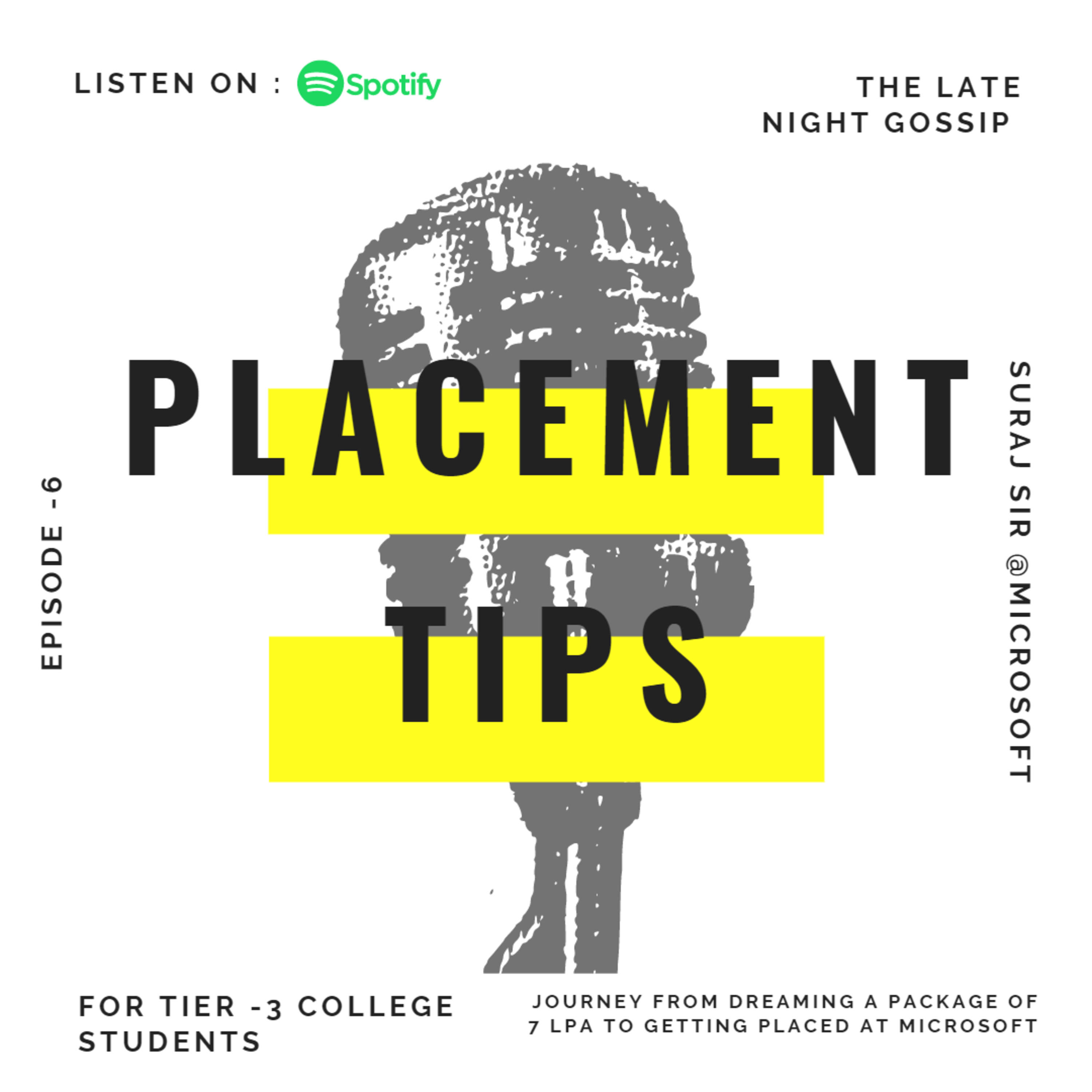 How to Get a Package of 40 LPA from a Tier-3 college || Journey from Dreaming a Package of atleast 7 LPA to getting placed at Microsoft episode artwork