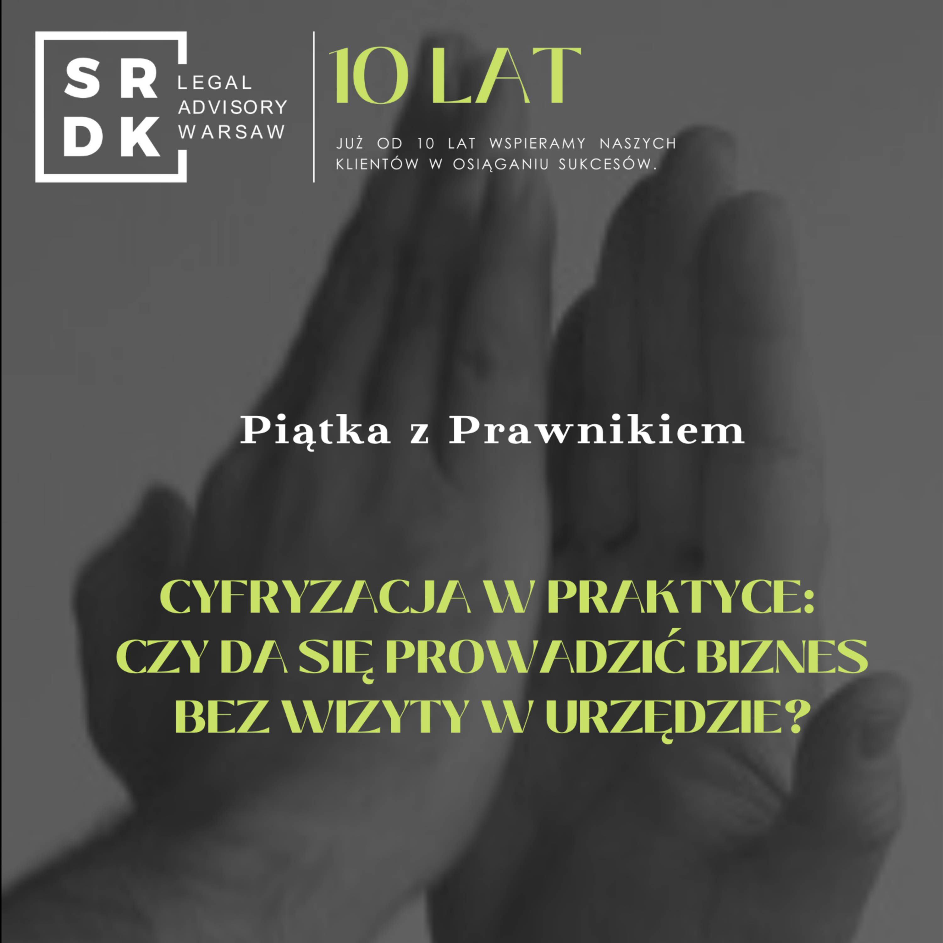 Piątka z Prawnikiem | Podcast SRDK