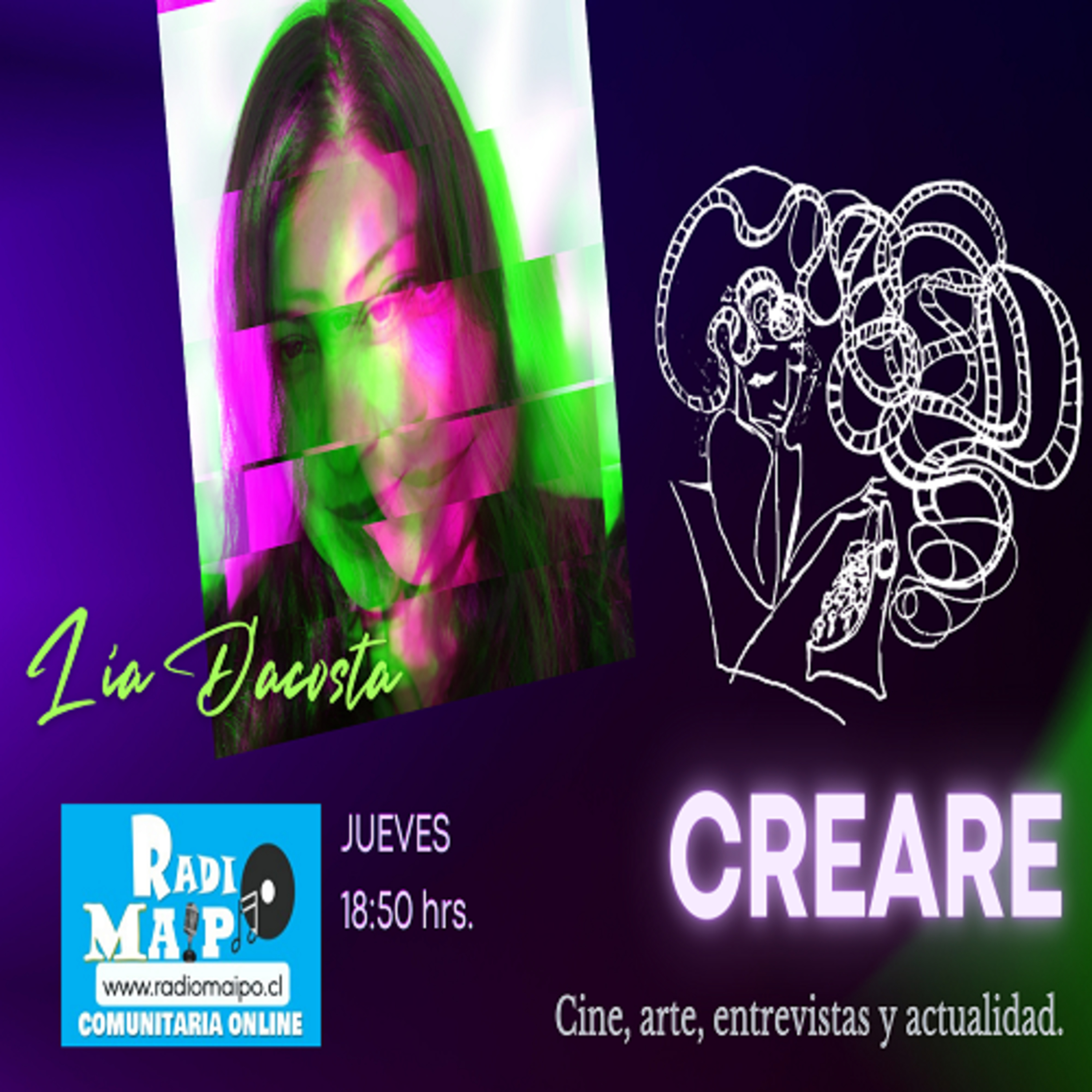 Creare (18vo Capítulo) Invitada: Yana. Artista Visual y Profesora de Artes.  episode artwork