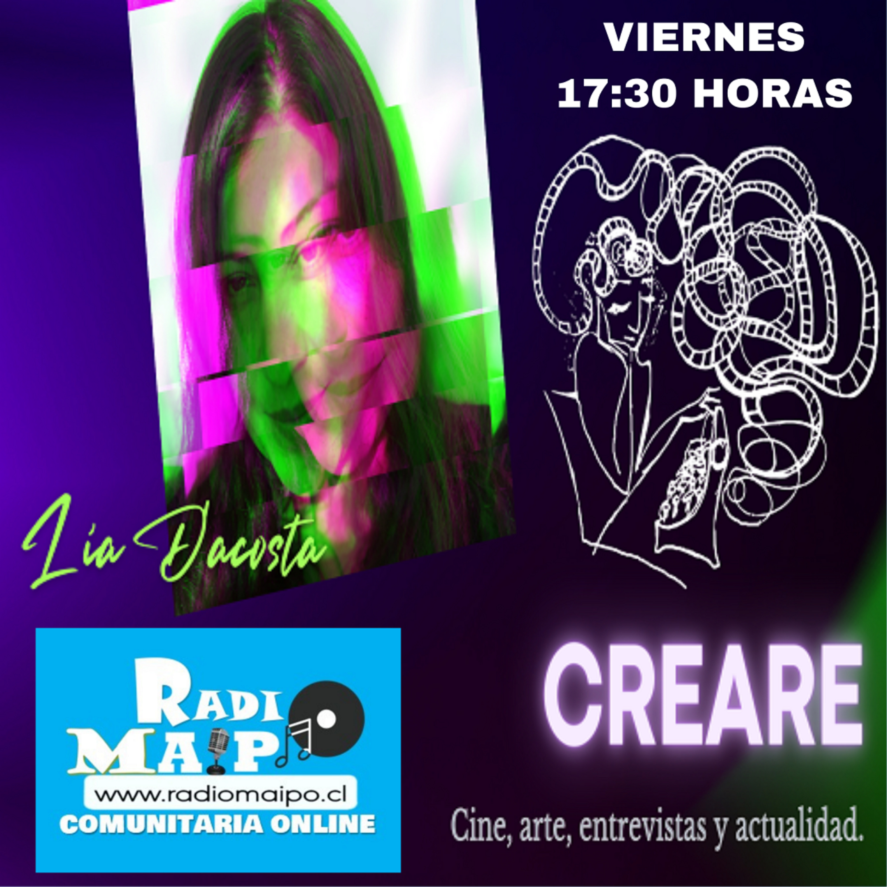 Creare (28vo Capítulo) Invitado: Eleonor Concha, Poeta. episode artwork