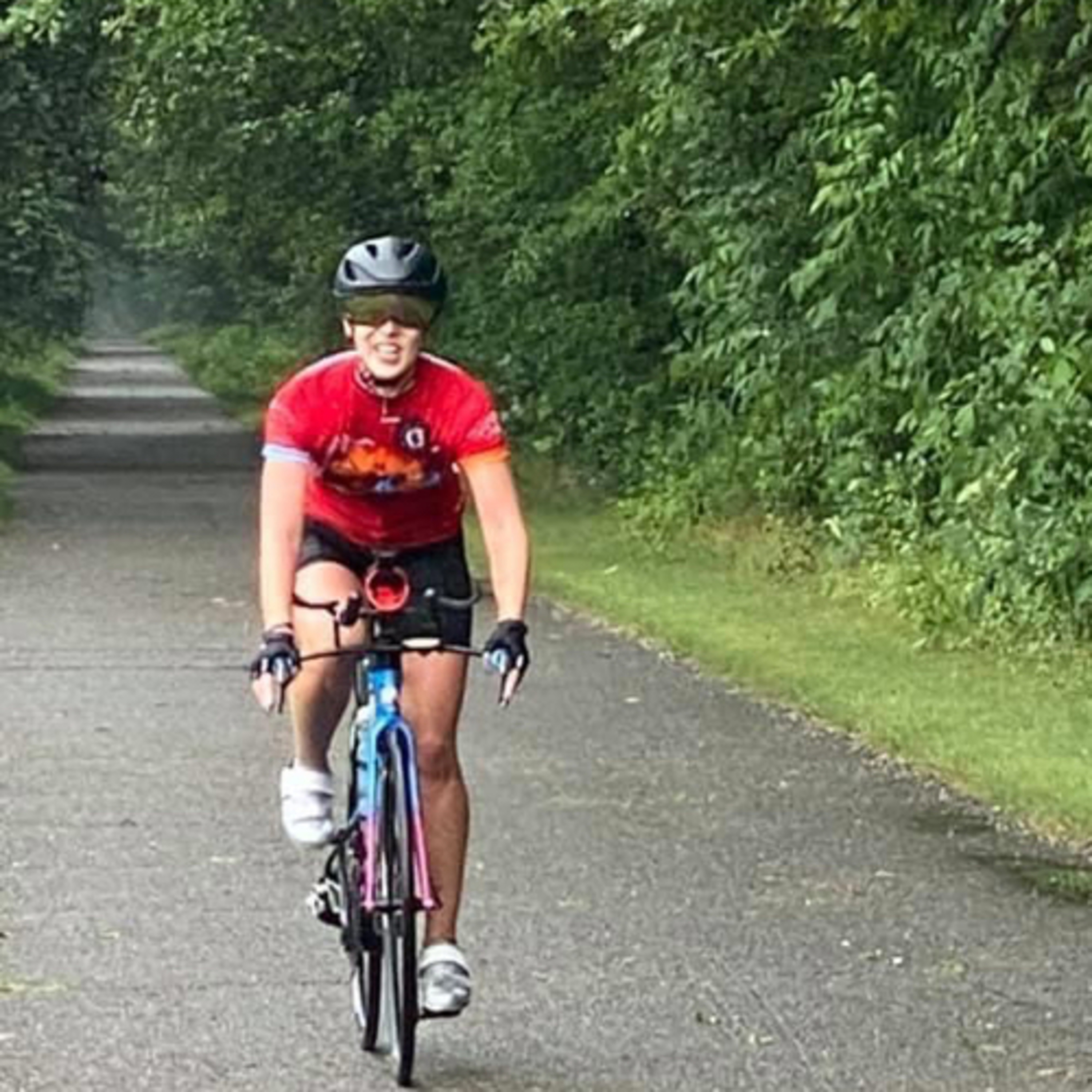 Erin Burns: 100 mile Solo bike ride Ep.104