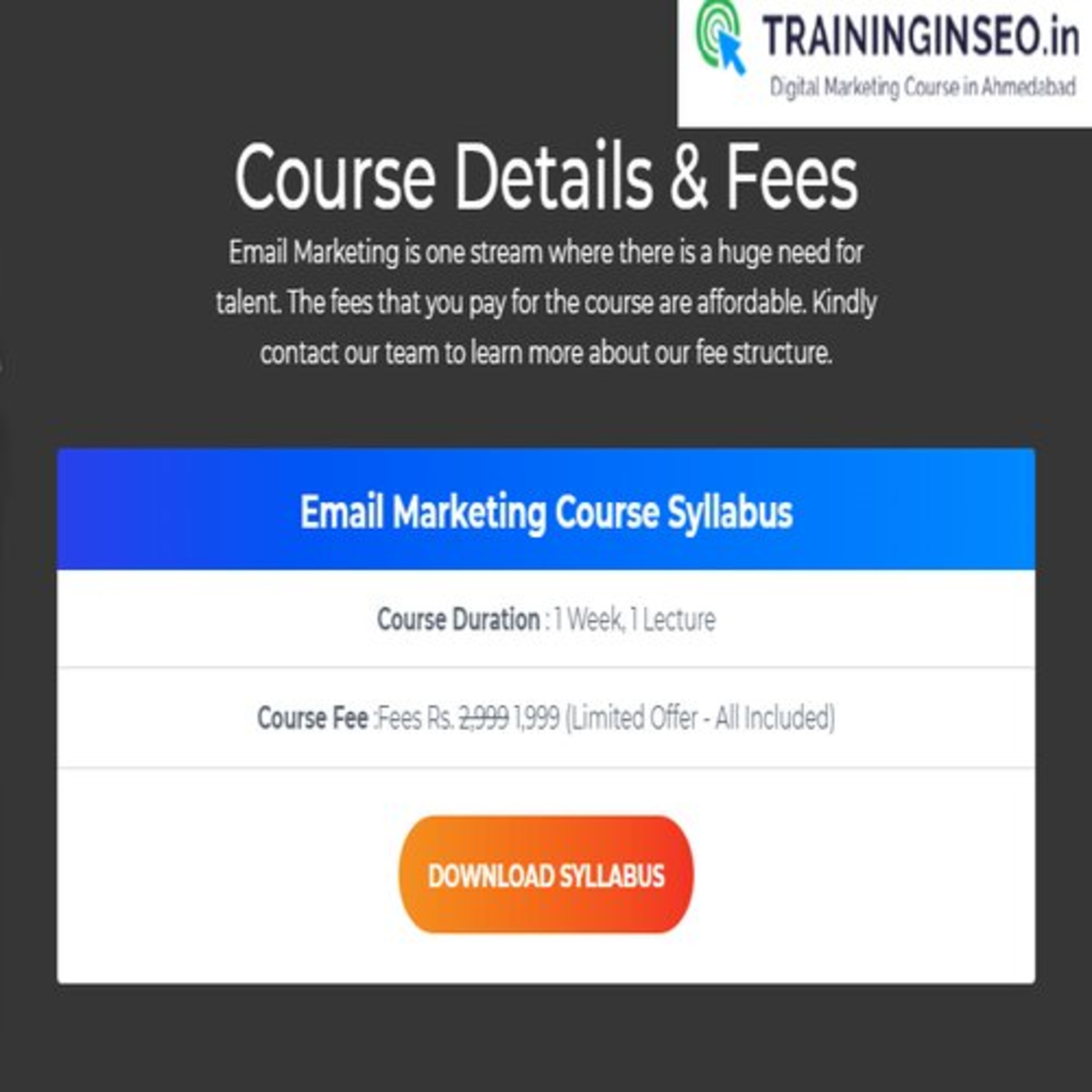Training In SEO