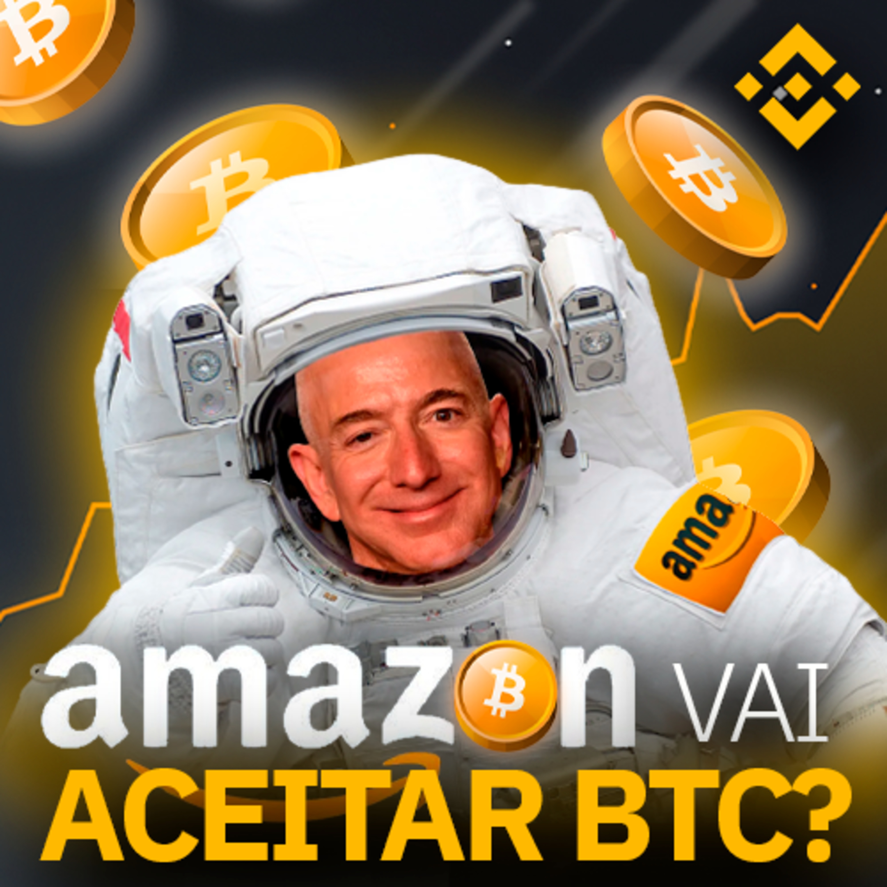 Amazon pode aceitar Bitcoin e preço volta aos 40 mil dólares