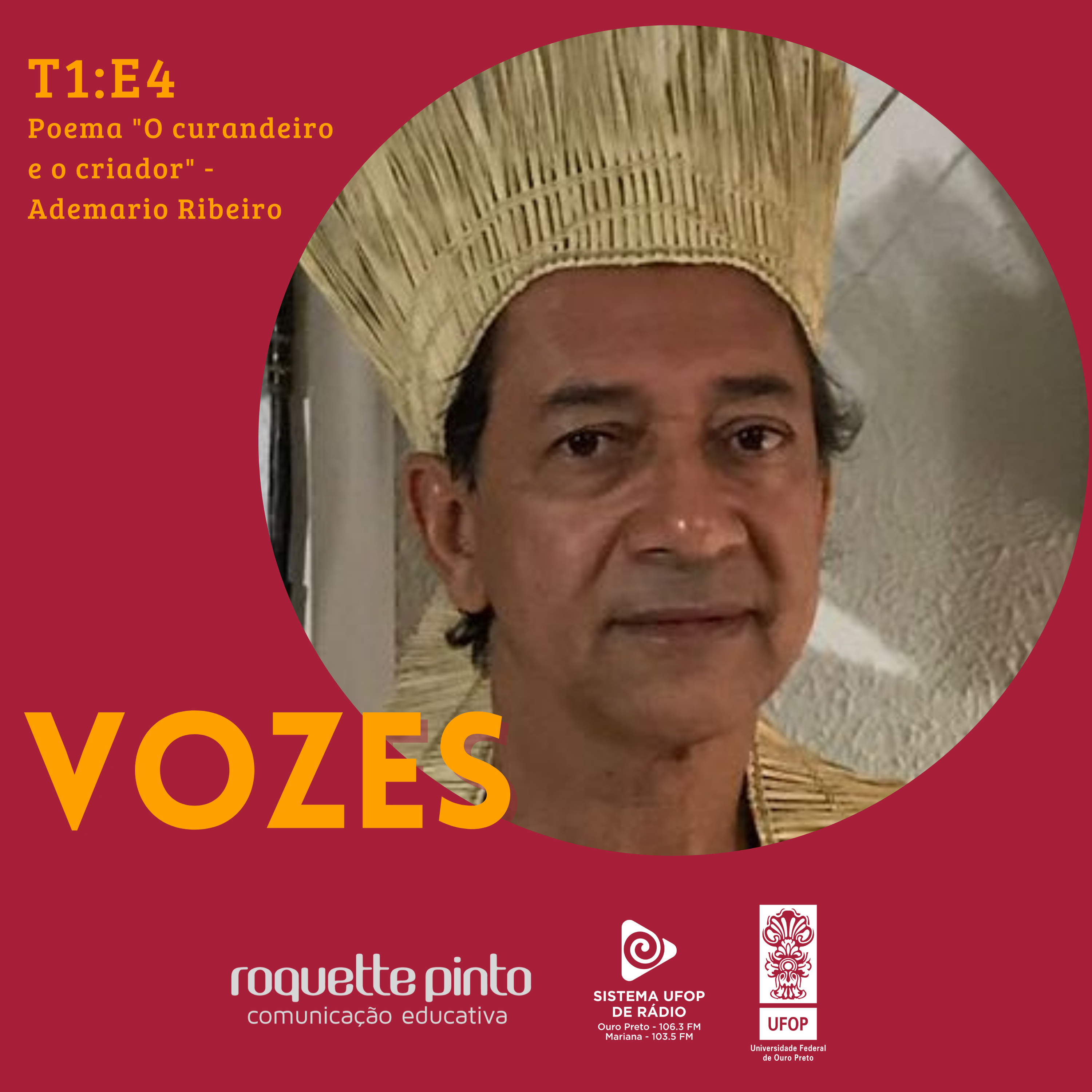 Vozes. EP#04. Poema "O curandeiro e o criador" - Ademario Ribeiro 