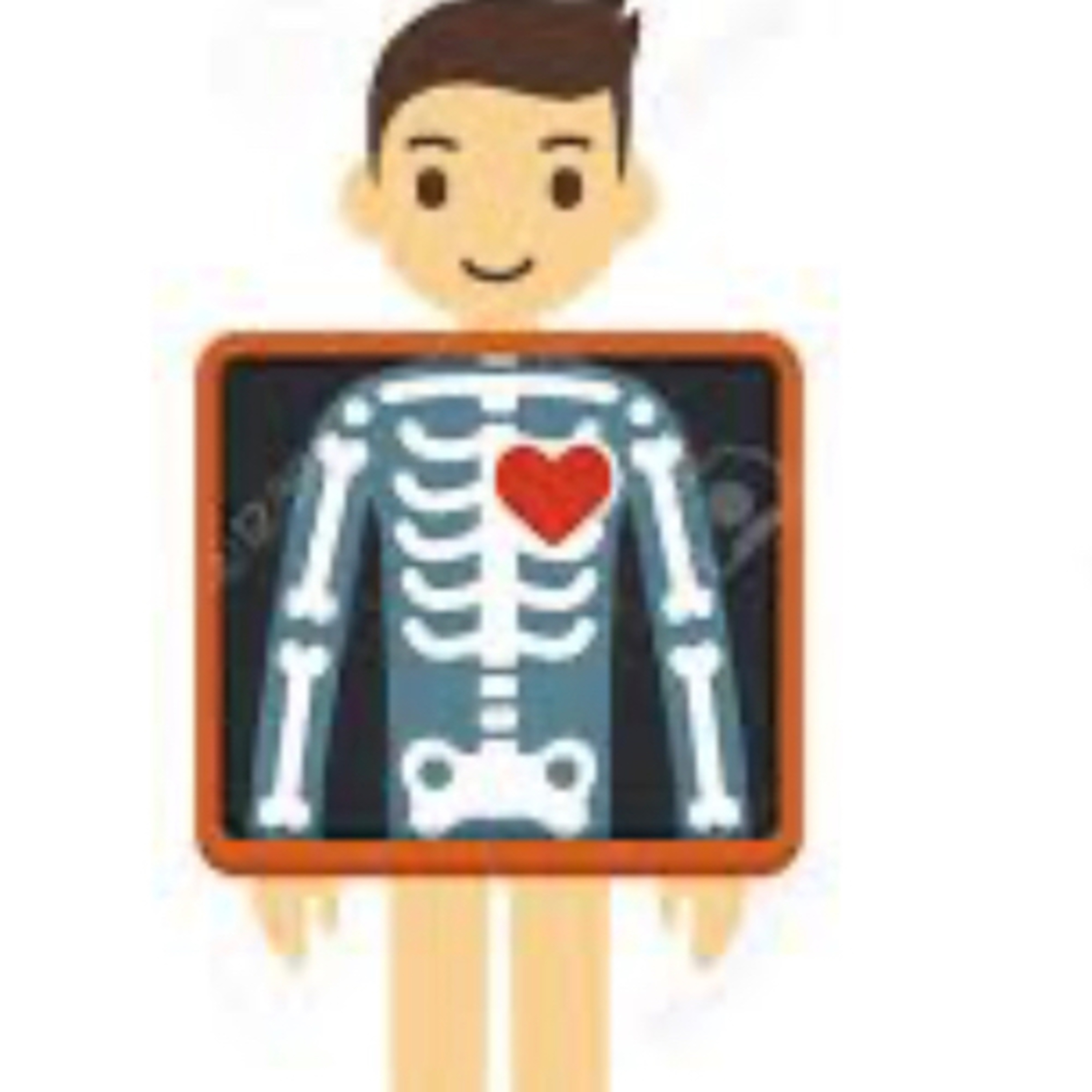 How X-rays see through your skin