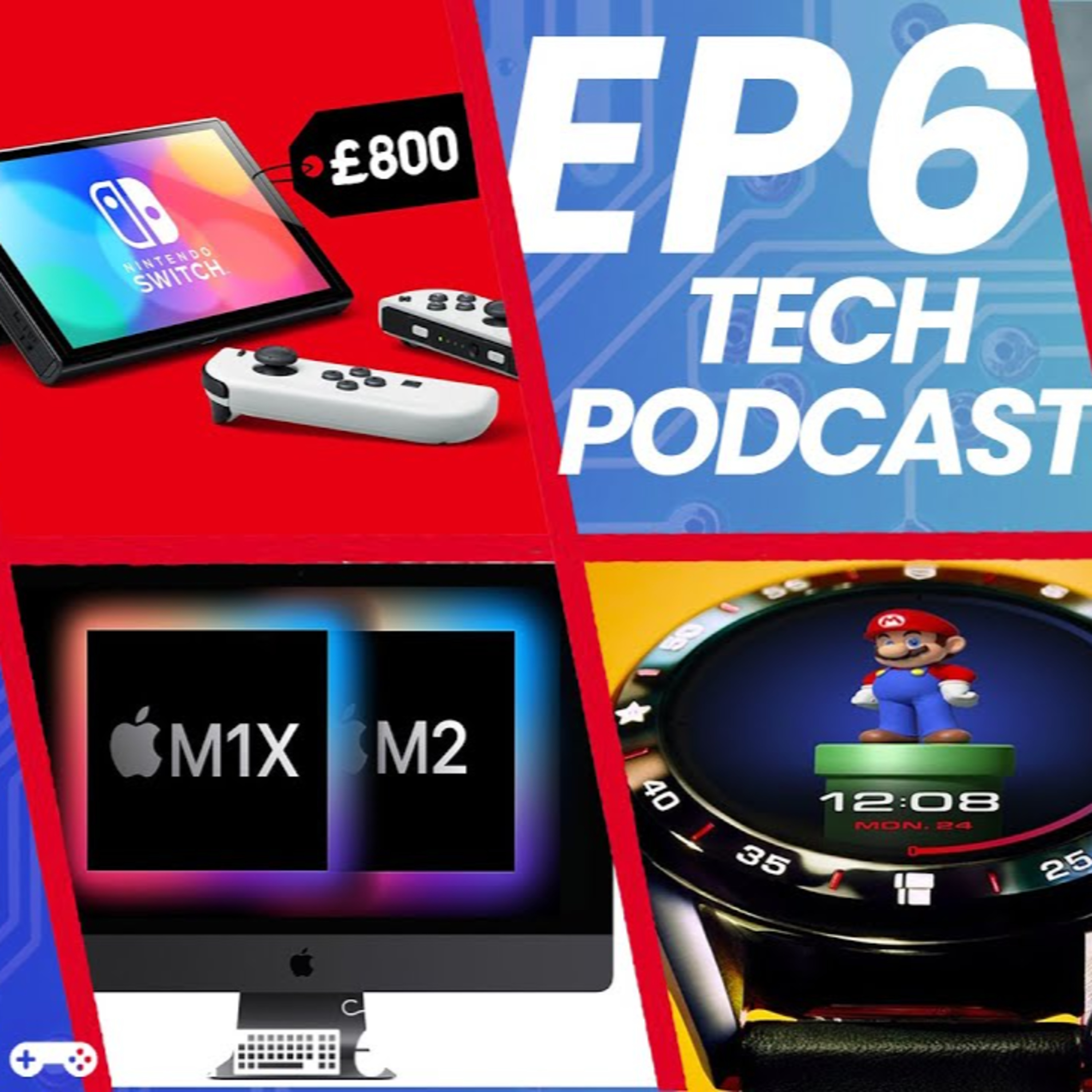 $1.5 Million Mario, Zelda Skyward Sword HD & Nintendo Switch OLED // 128KB Tech Podcast Ep6