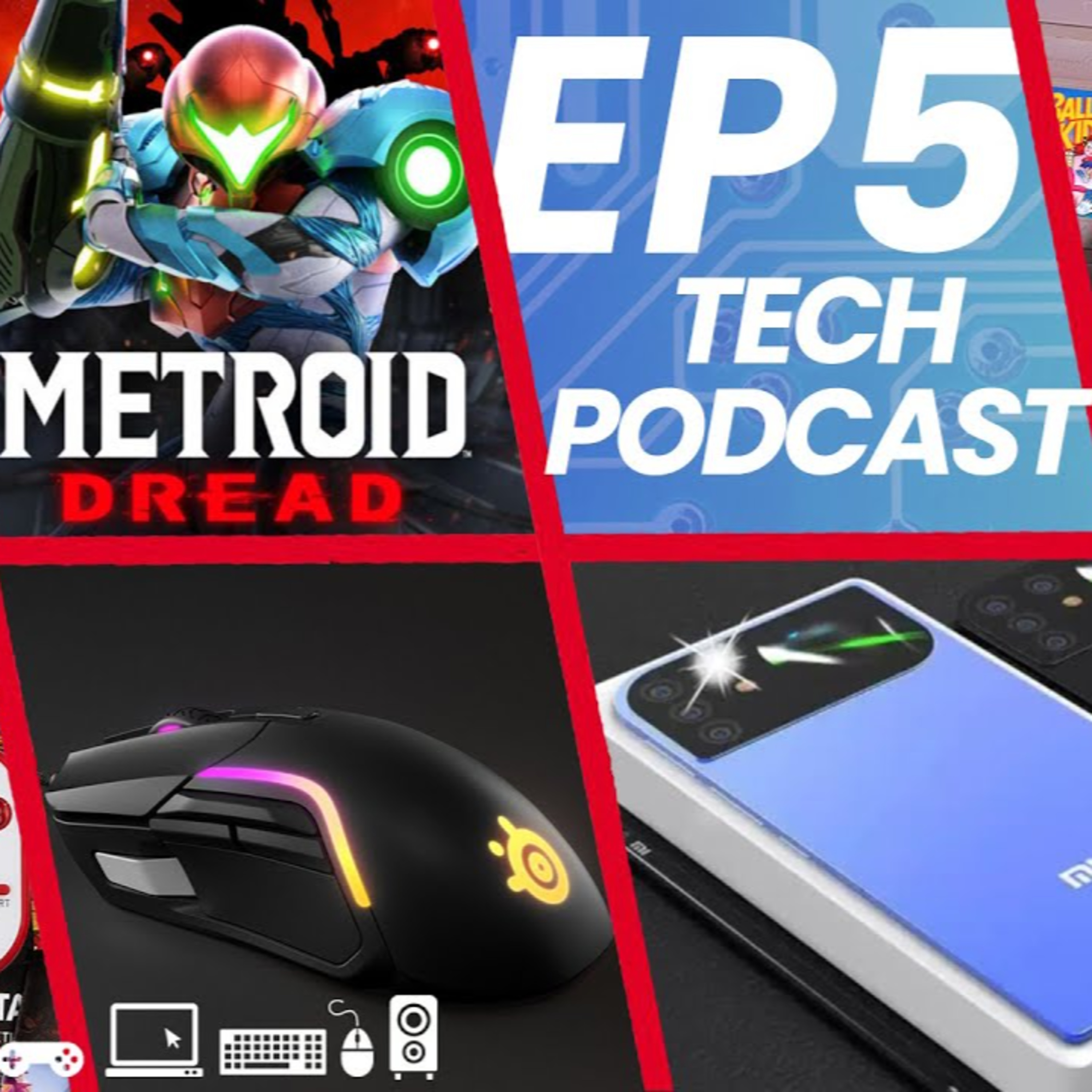 200MP Smartphone Cameras, SteelSeries Rival 5 & the $500,000 NES Game // 128KB Tech Podcast Ep5