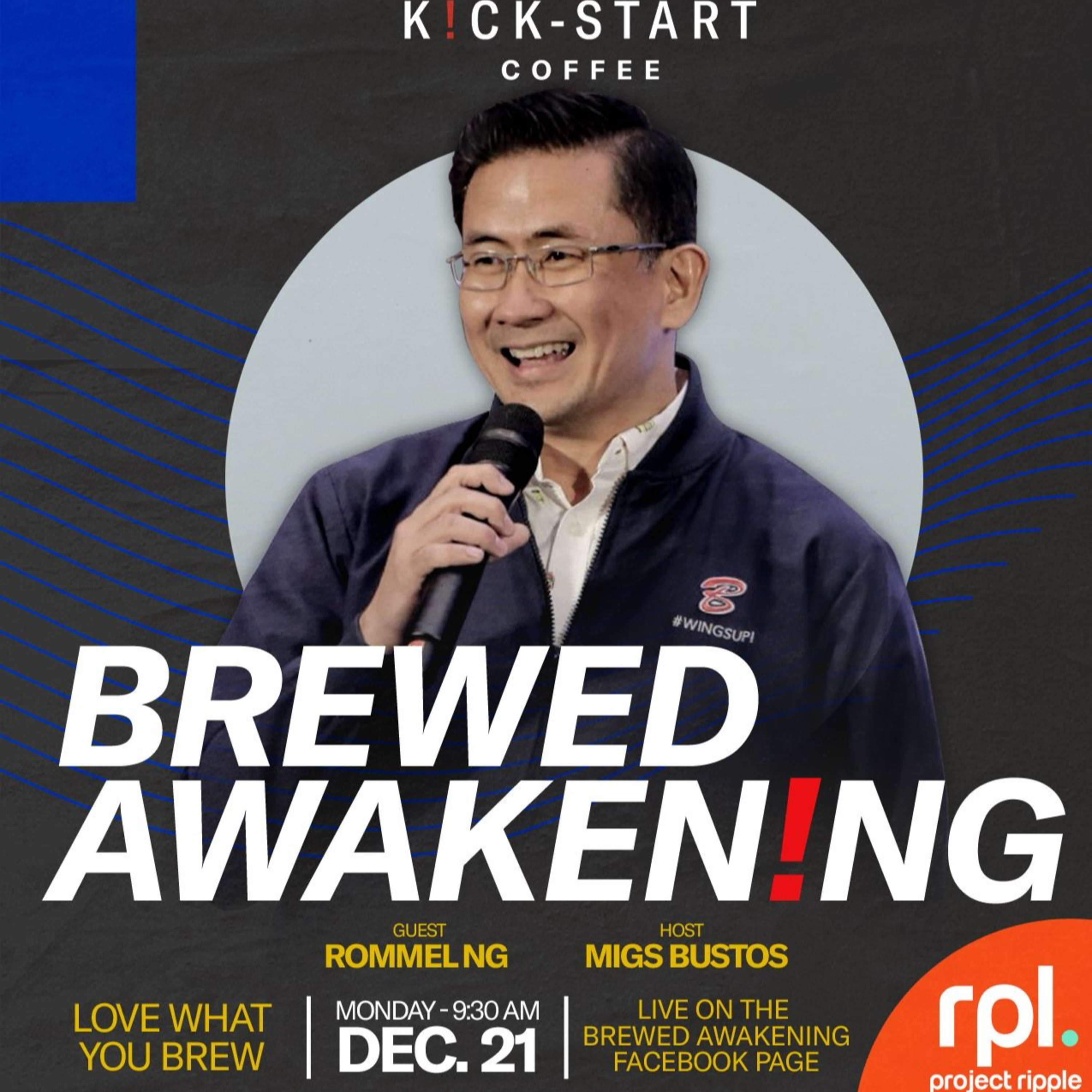 Love What You Brew, with ROMMEL NG