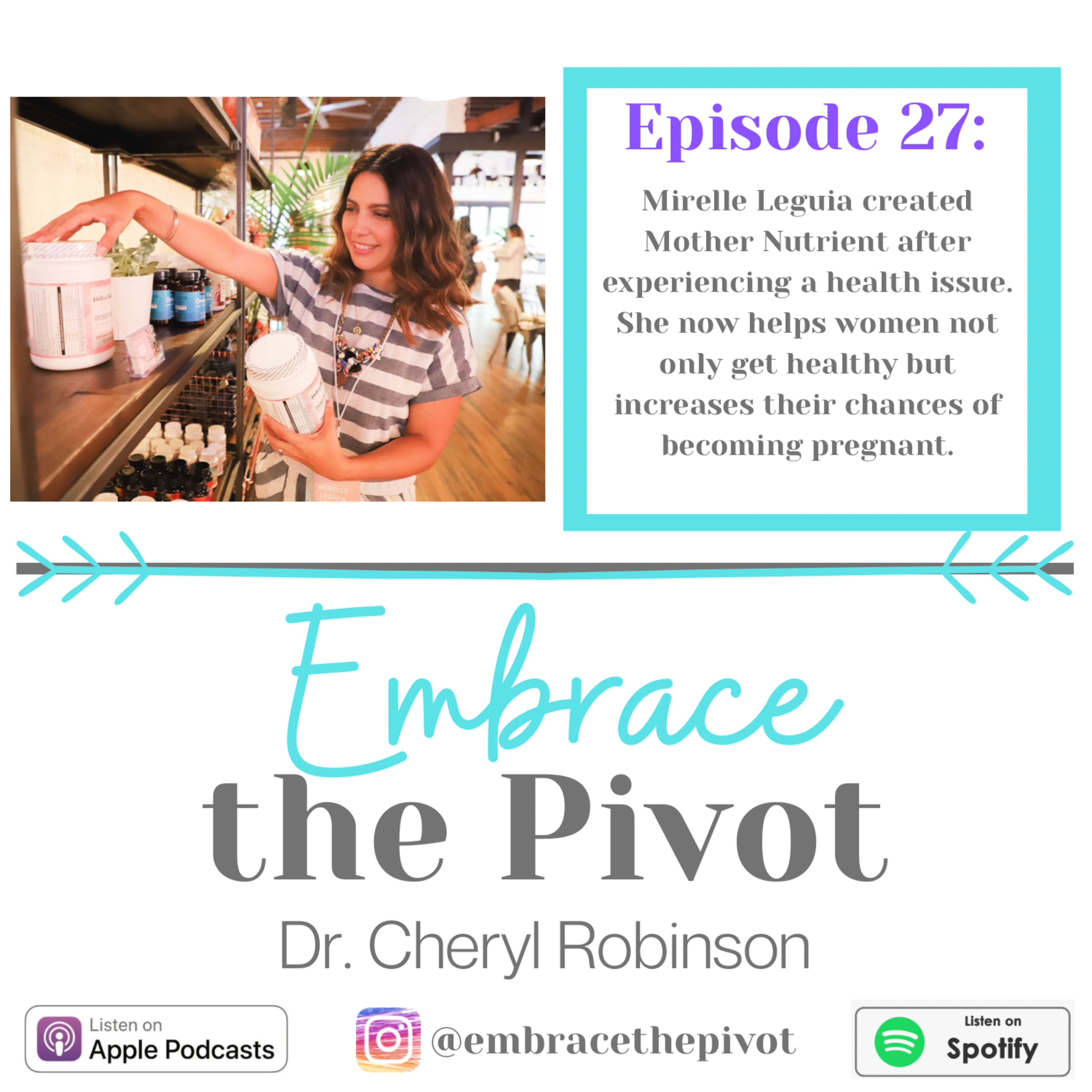 Embrace the Pivot with Dr. Cheryl Robinson