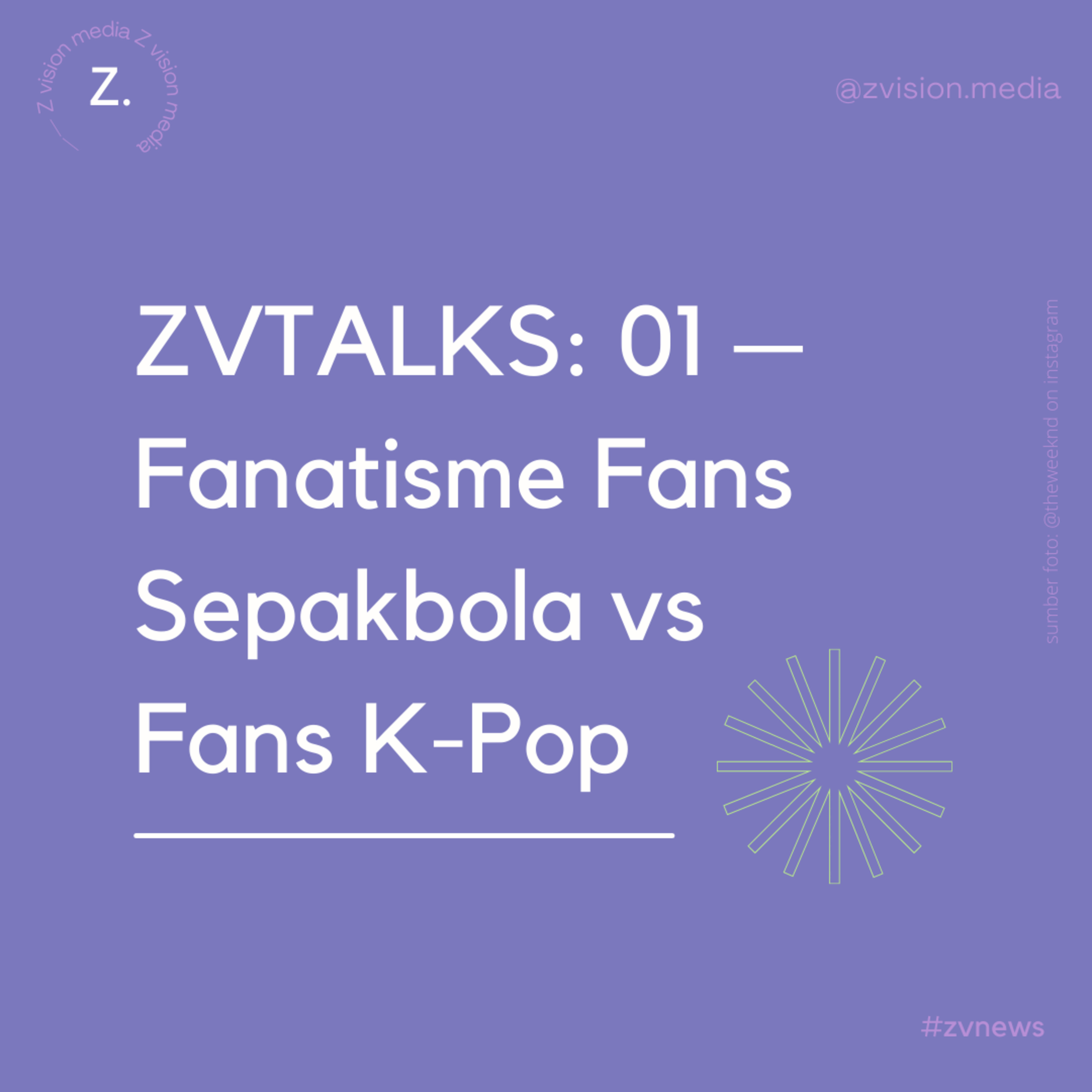 01 - Fanatisme Fans Sepakbola vs Fans K-Pop episode artwork